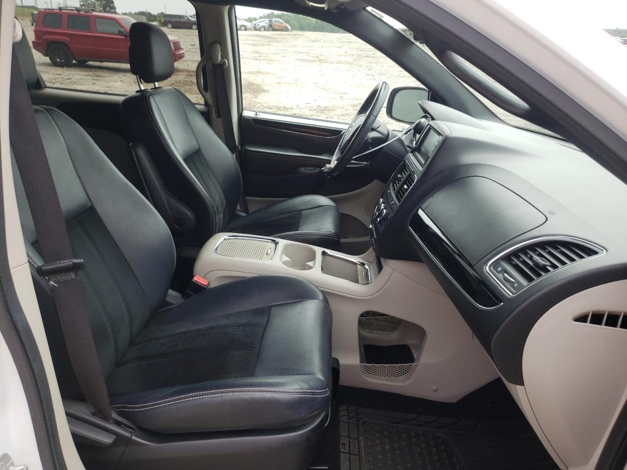2017 Dodge Grand Caravan Sxt White vin: 2C4RDGCG6HR672384