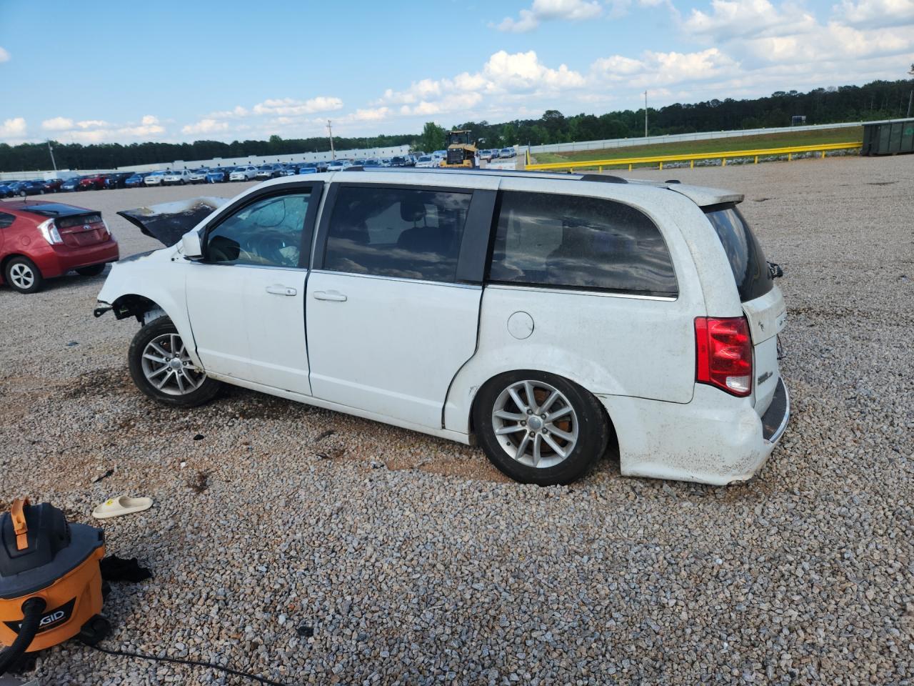 2019 Dodge Grand Caravan Sxt Белый vin: 2C4RDGCG6KR783881