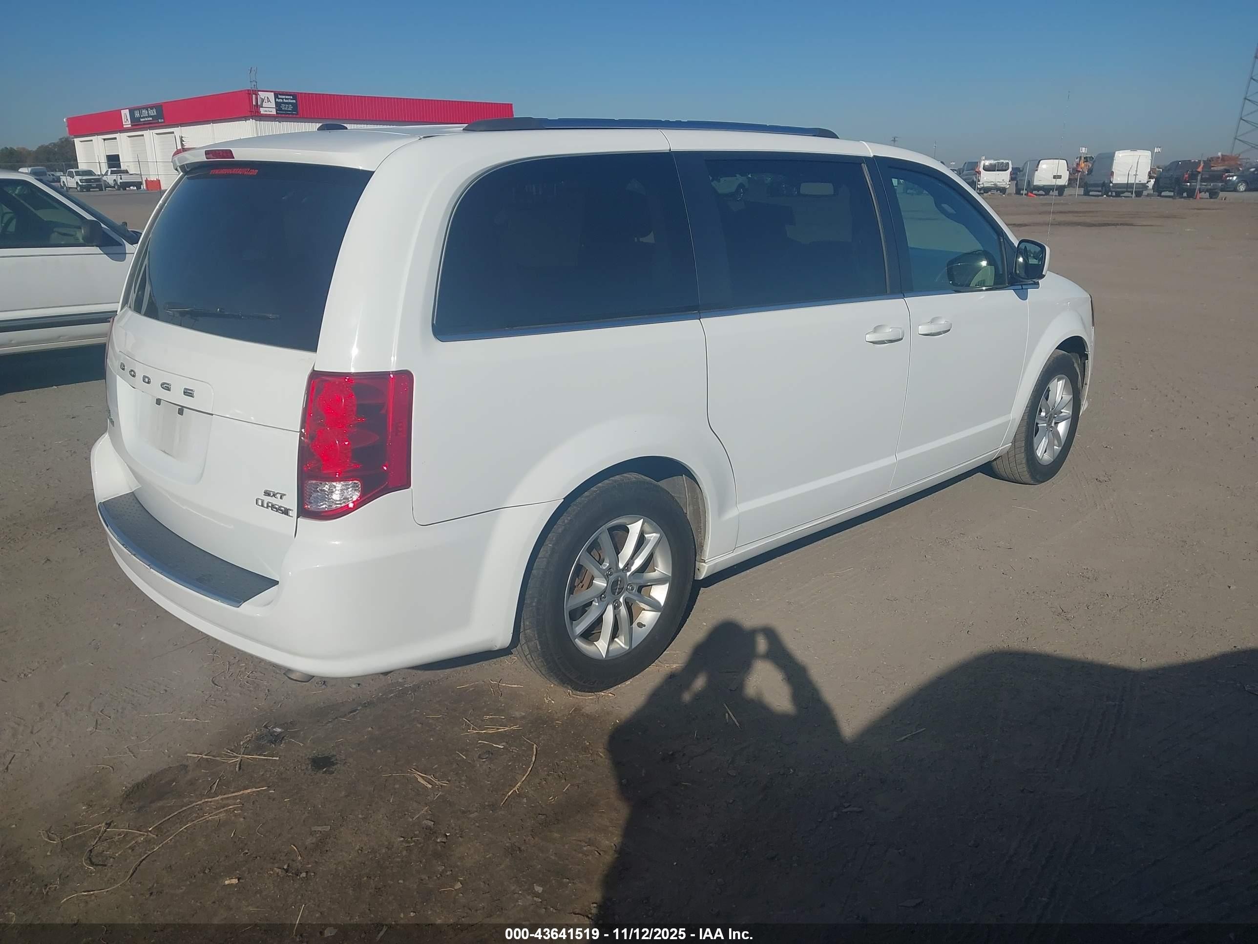 2020 Dodge Grand Caravan Sxt Белый vin: 2C4RDGCG6LR153912