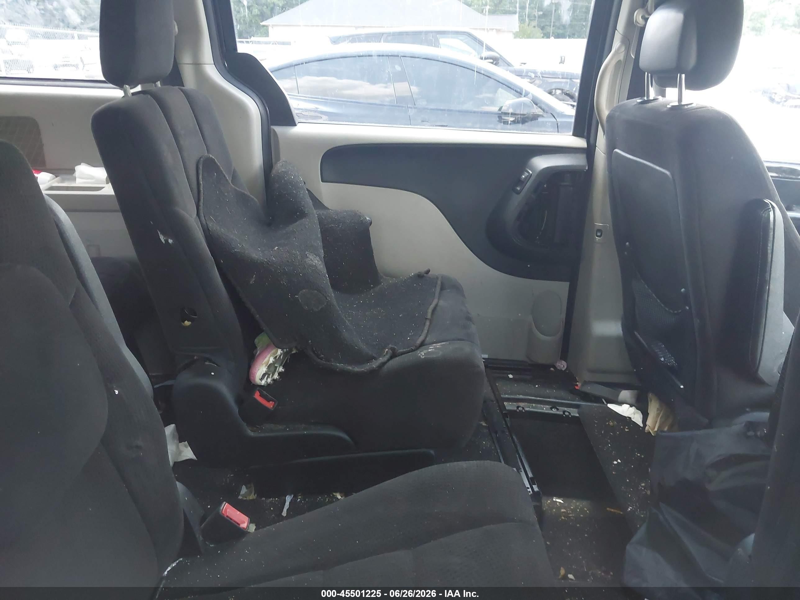 2012 Dodge Grand Caravan Sxt Gray vin: 2C4RDGCG7CR121602