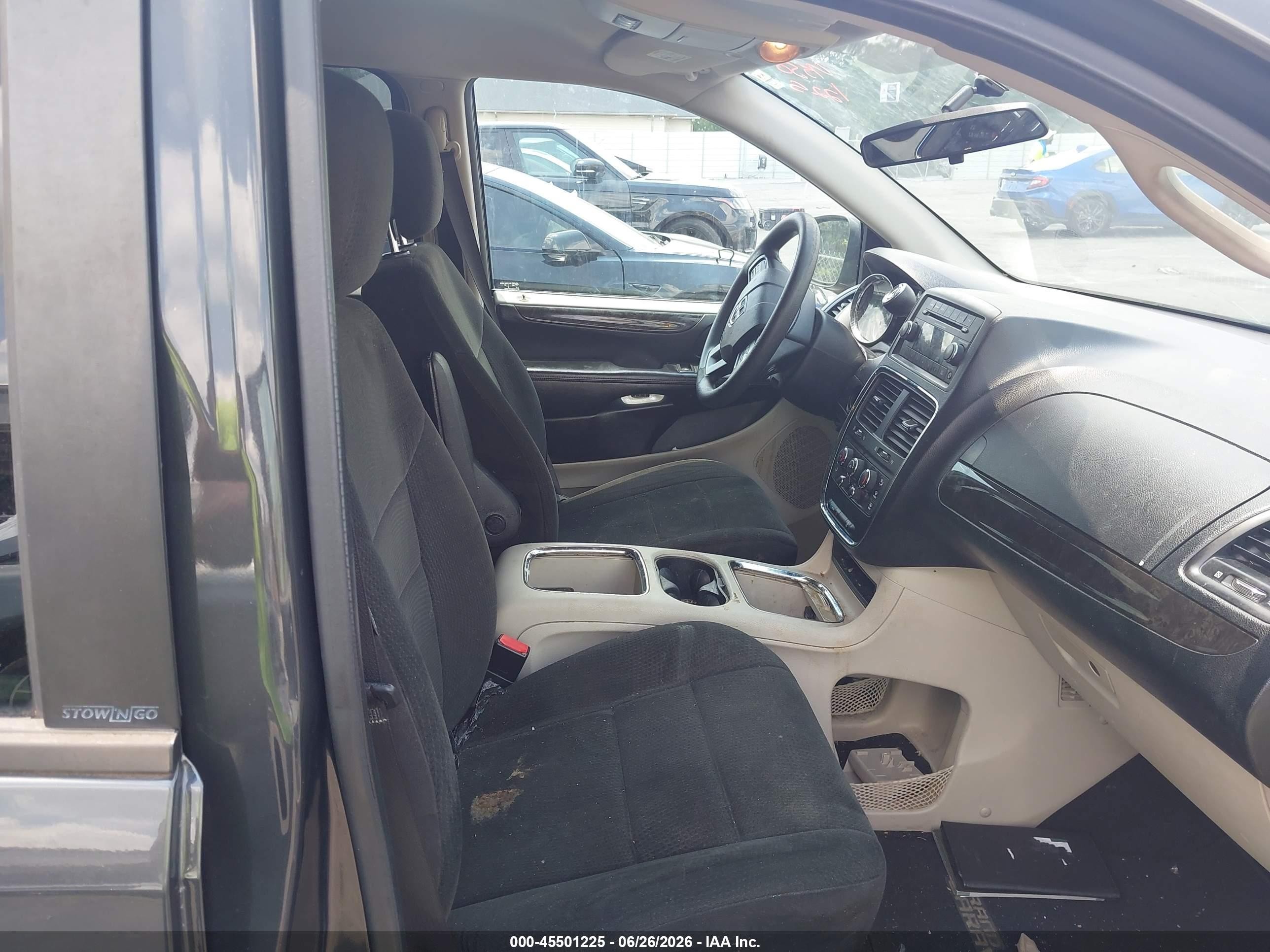 2012 Dodge Grand Caravan Sxt Gray vin: 2C4RDGCG7CR121602