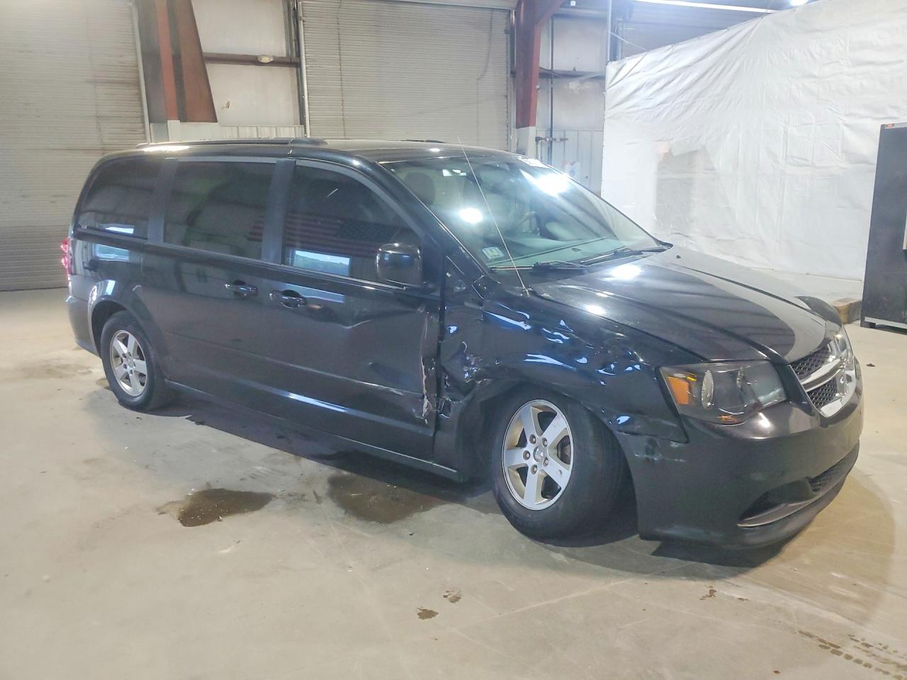 2012 Dodge Grand Caravan Sxt Black vin: 2C4RDGCG7CR236832