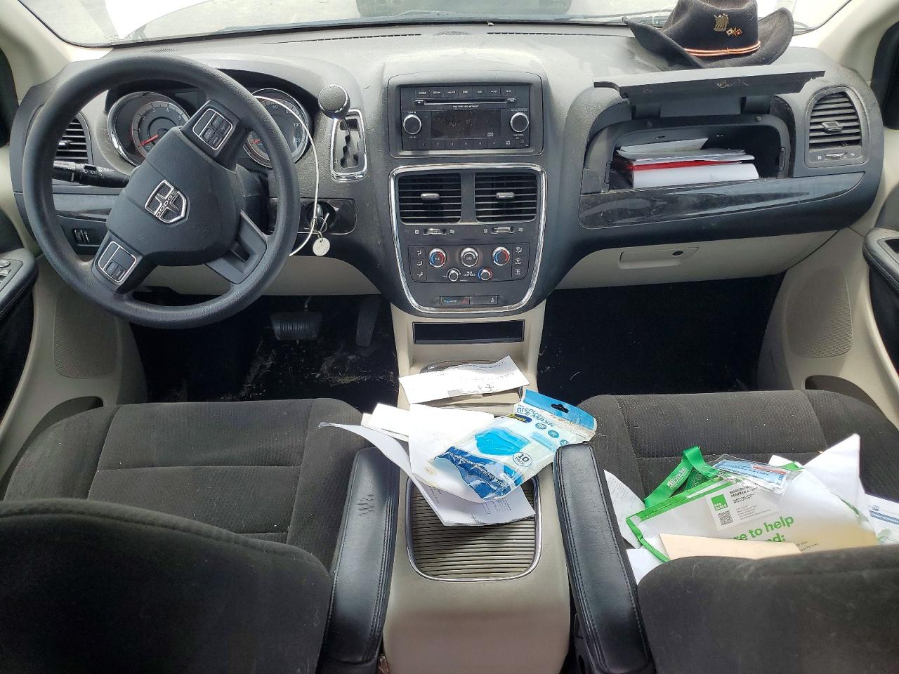 2012 Dodge Grand Caravan Sxt White vin: 2C4RDGCG7CR279051