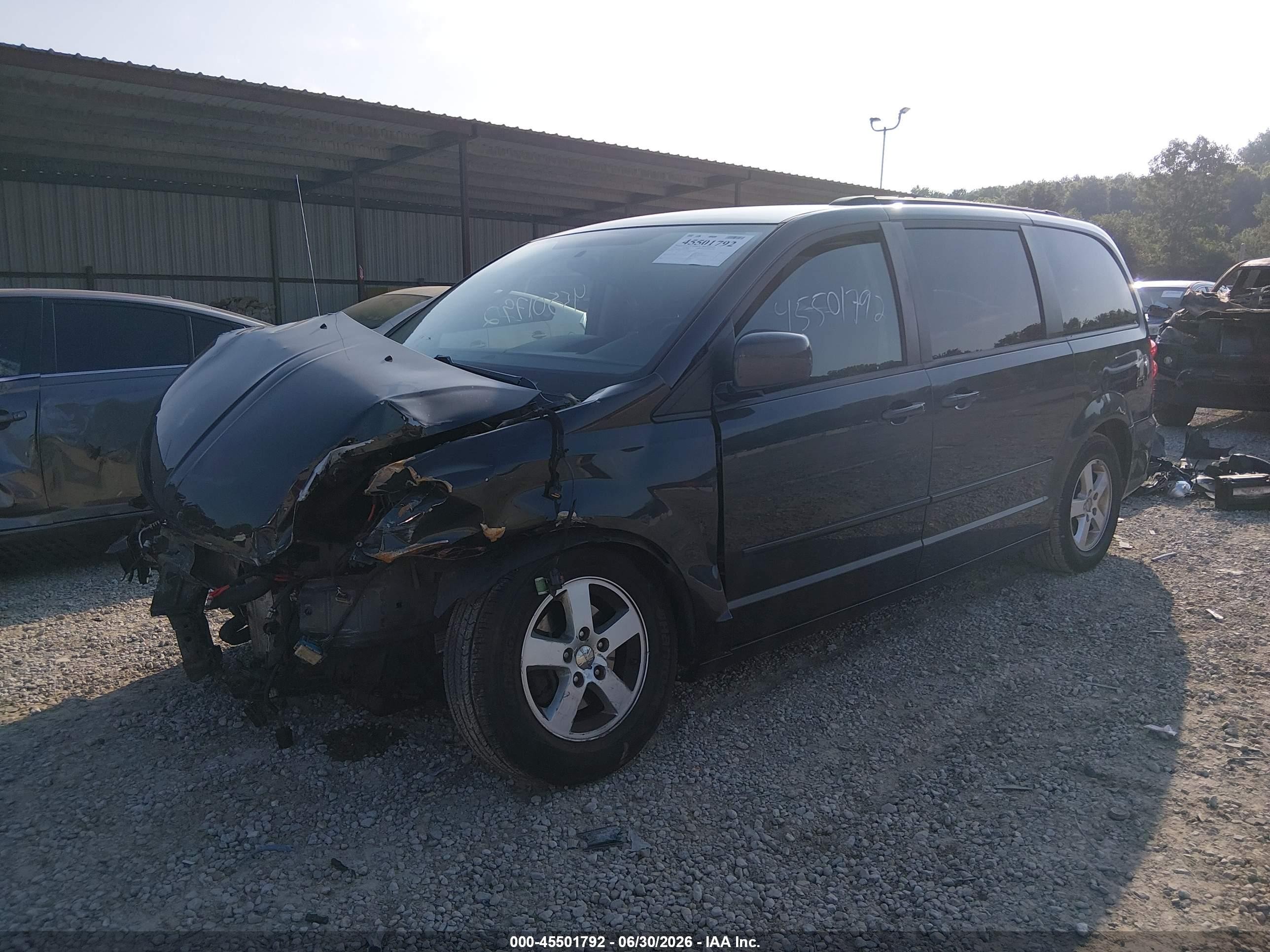 2012 Dodge Grand Caravan Sxt Gray vin: 2C4RDGCG7CR319404