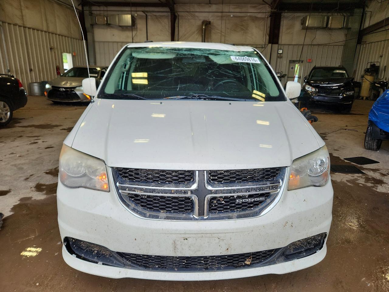2012 Dodge Grand Caravan Sxt White vin: 2C4RDGCG7CR356842