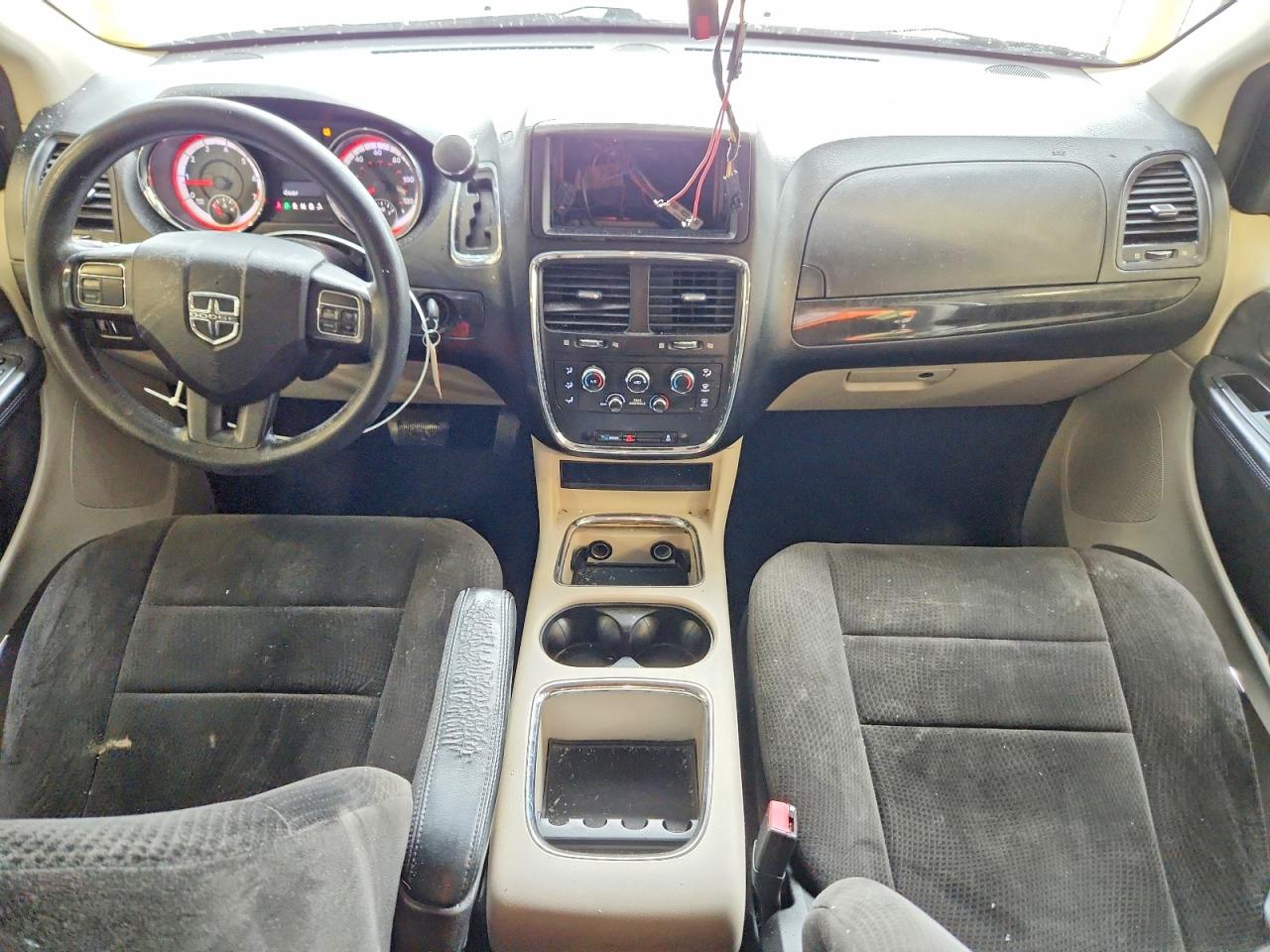 2012 Dodge Grand Caravan Sxt White vin: 2C4RDGCG7CR356842