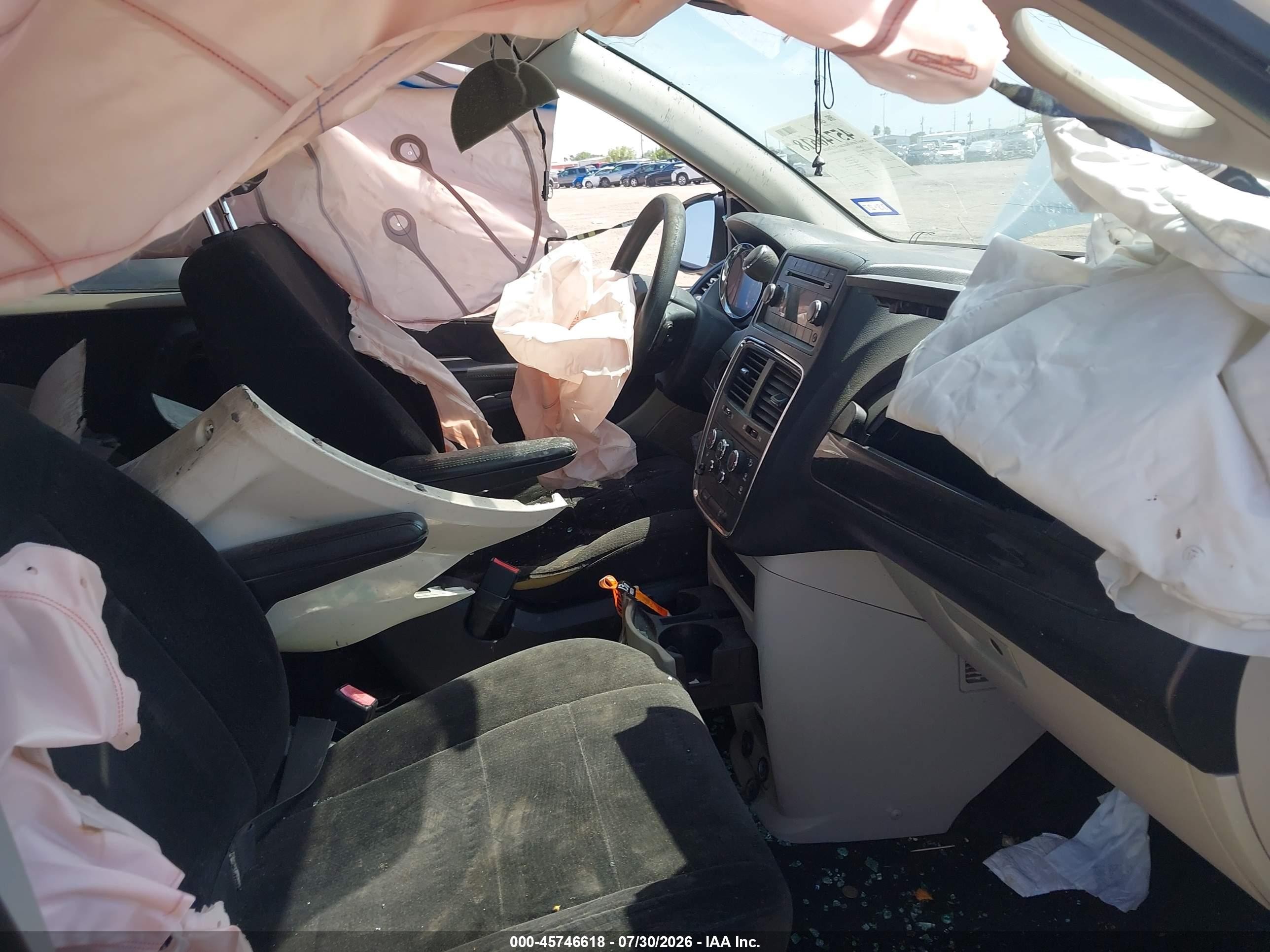 2013 Dodge Grand Caravan Sxt White vin: 2C4RDGCG7DR502545
