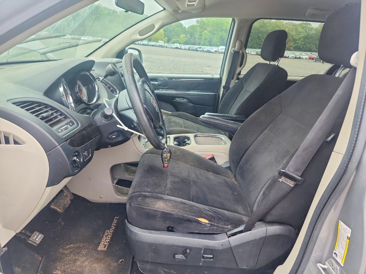 2013 Dodge Grand Caravan Sxt Silver vin: 2C4RDGCG7DR545962