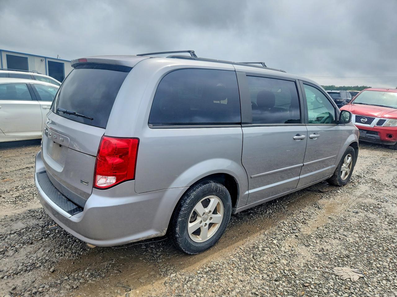 2013 Dodge Grand Caravan Sxt Silver vin: 2C4RDGCG7DR545962