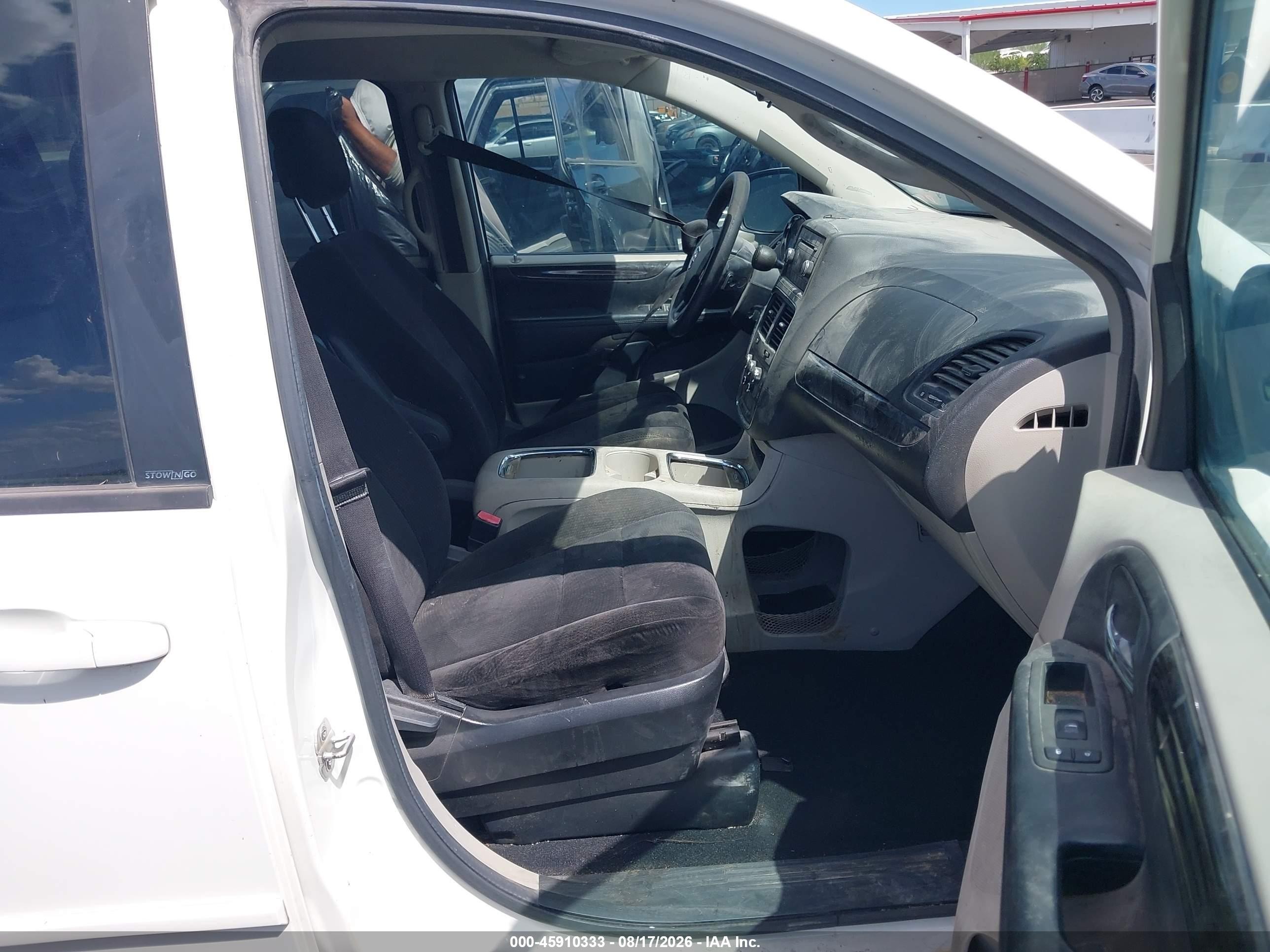 2013 Dodge Grand Caravan Sxt Белый vin: 2C4RDGCG7DR551325
