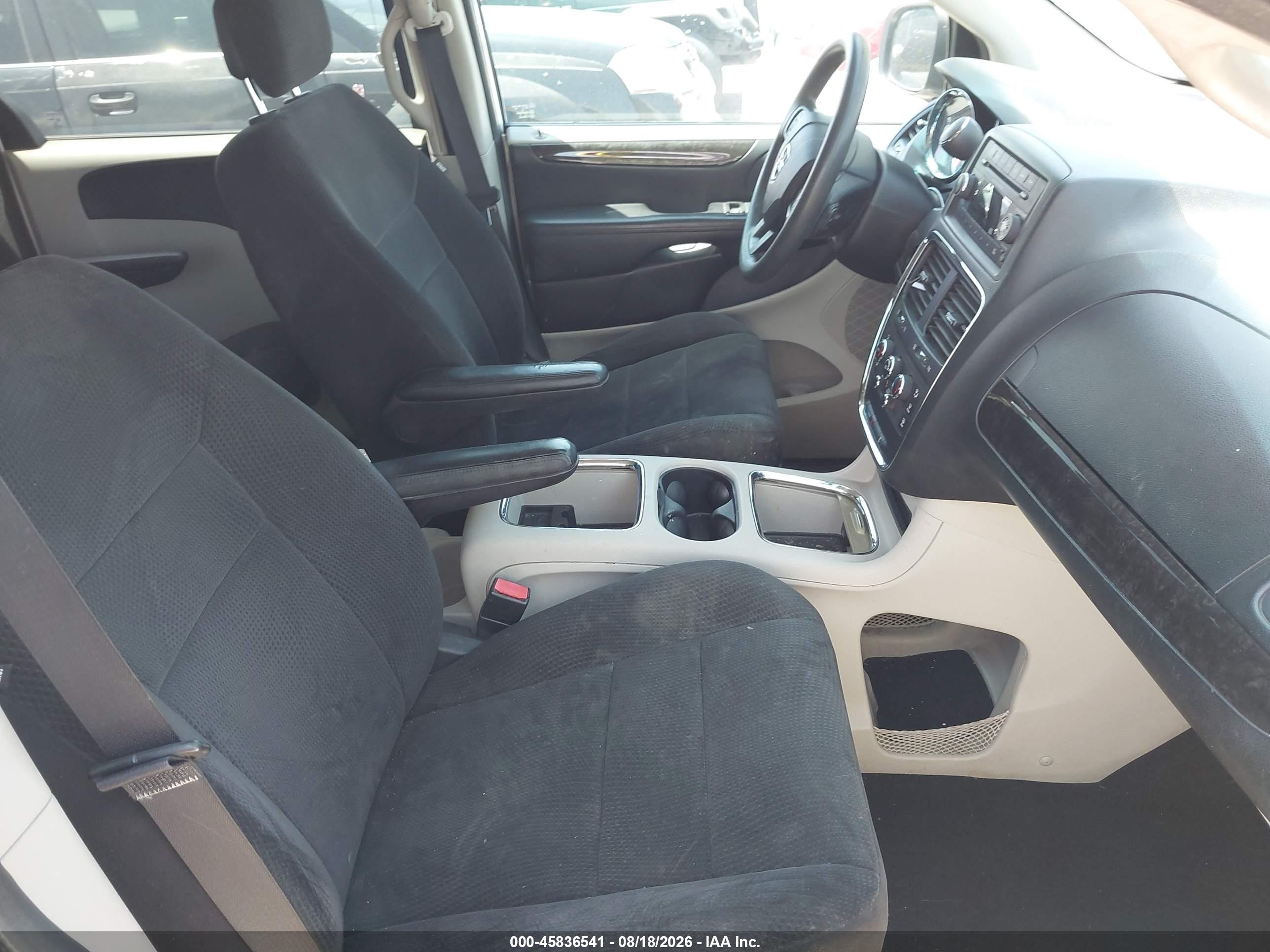 2013 Dodge Grand Caravan Sxt White vin: 2C4RDGCG7DR581540