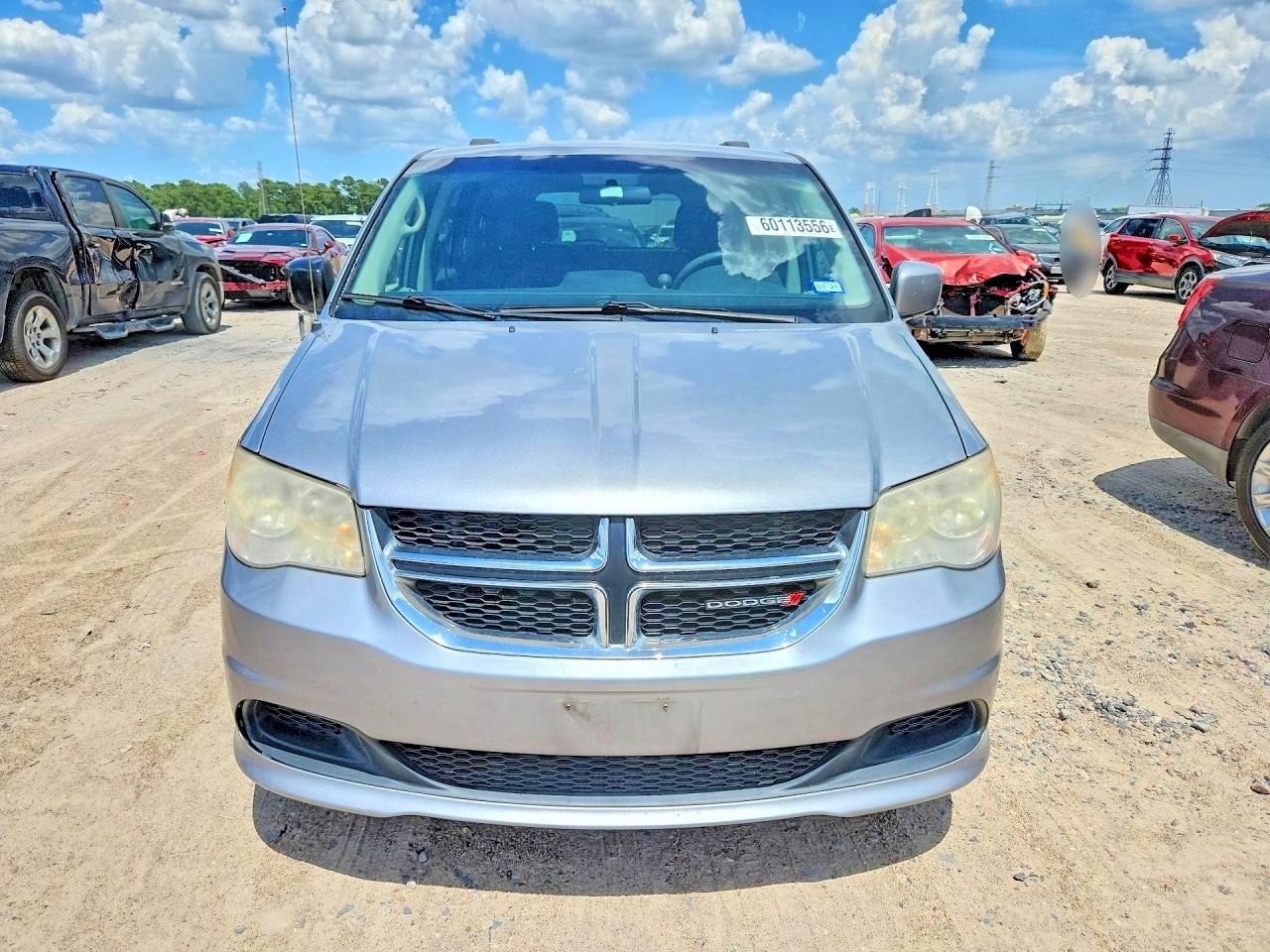 2013 Dodge Grand Caravan Sxt Silver vin: 2C4RDGCG7DR611023