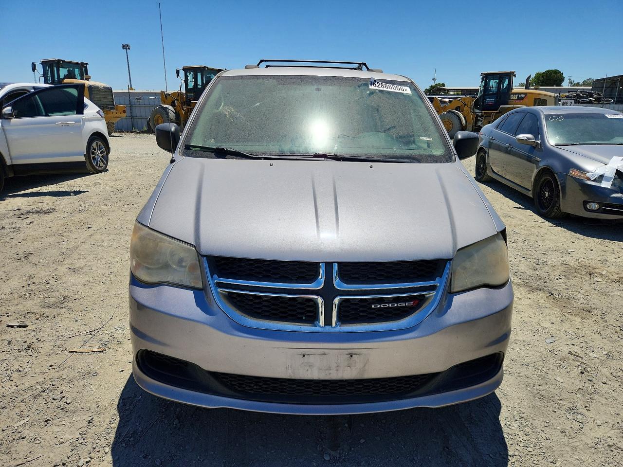 2013 Dodge Grand Caravan Sxt Silver vin: 2C4RDGCG7DR655023