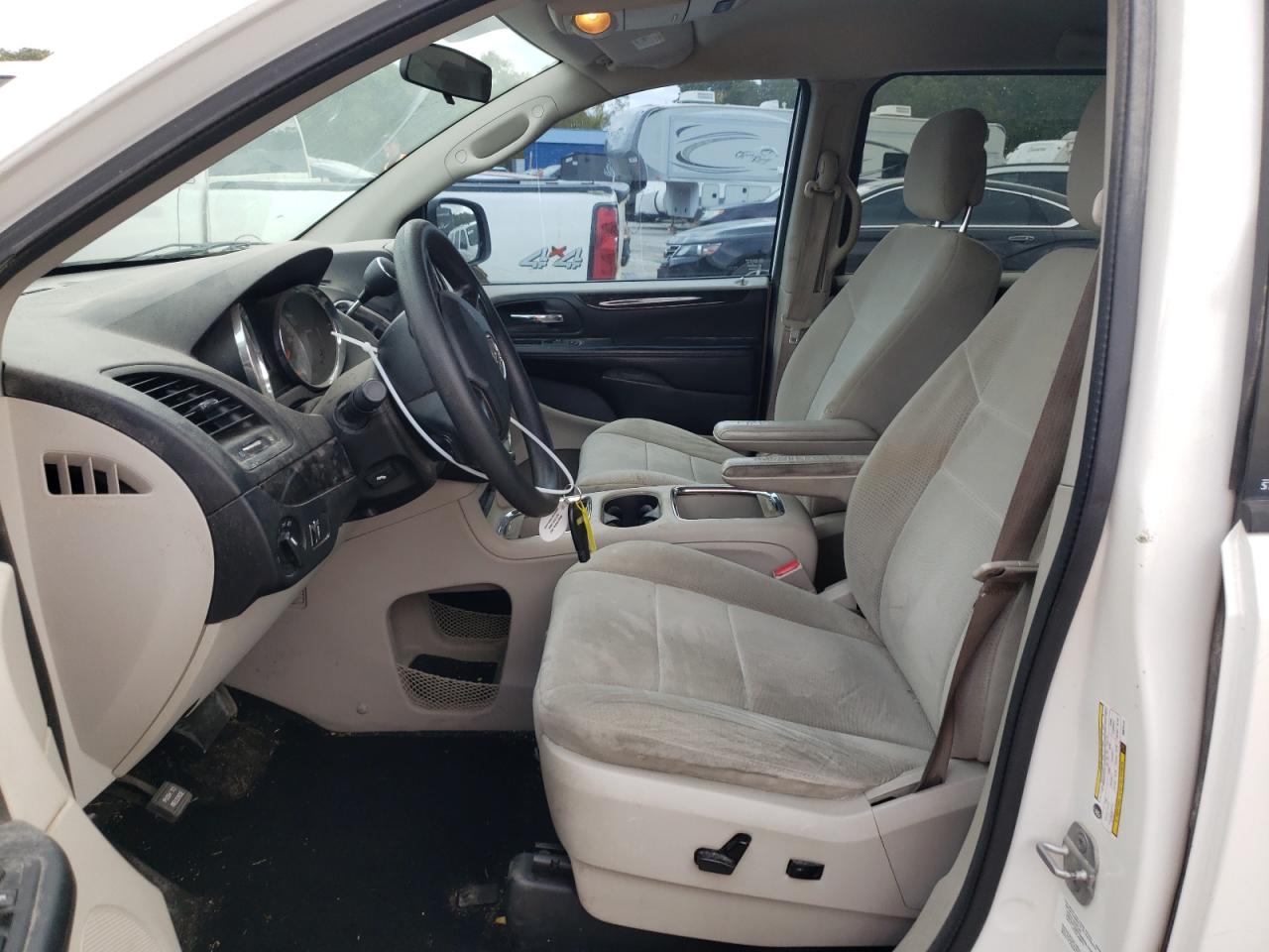 2013 Dodge Grand Caravan Sxt Белый vin: 2C4RDGCG7DR672114