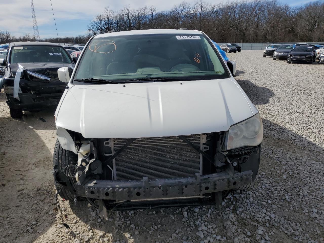2013 Dodge Grand Caravan Sxt Белый vin: 2C4RDGCG7DR672114