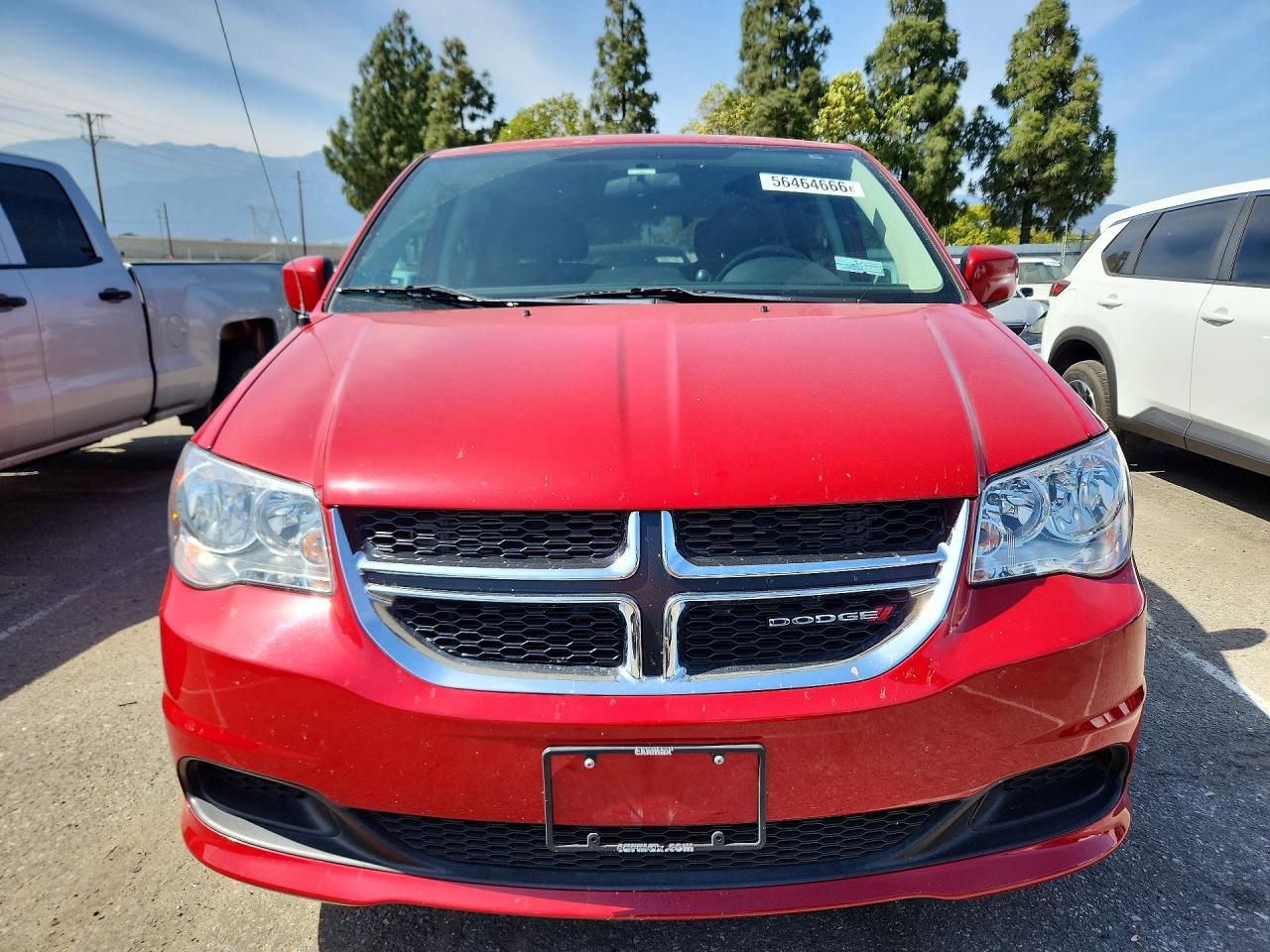 2013 Dodge Grand Caravan Sxt Red vin: 2C4RDGCG7DR686594