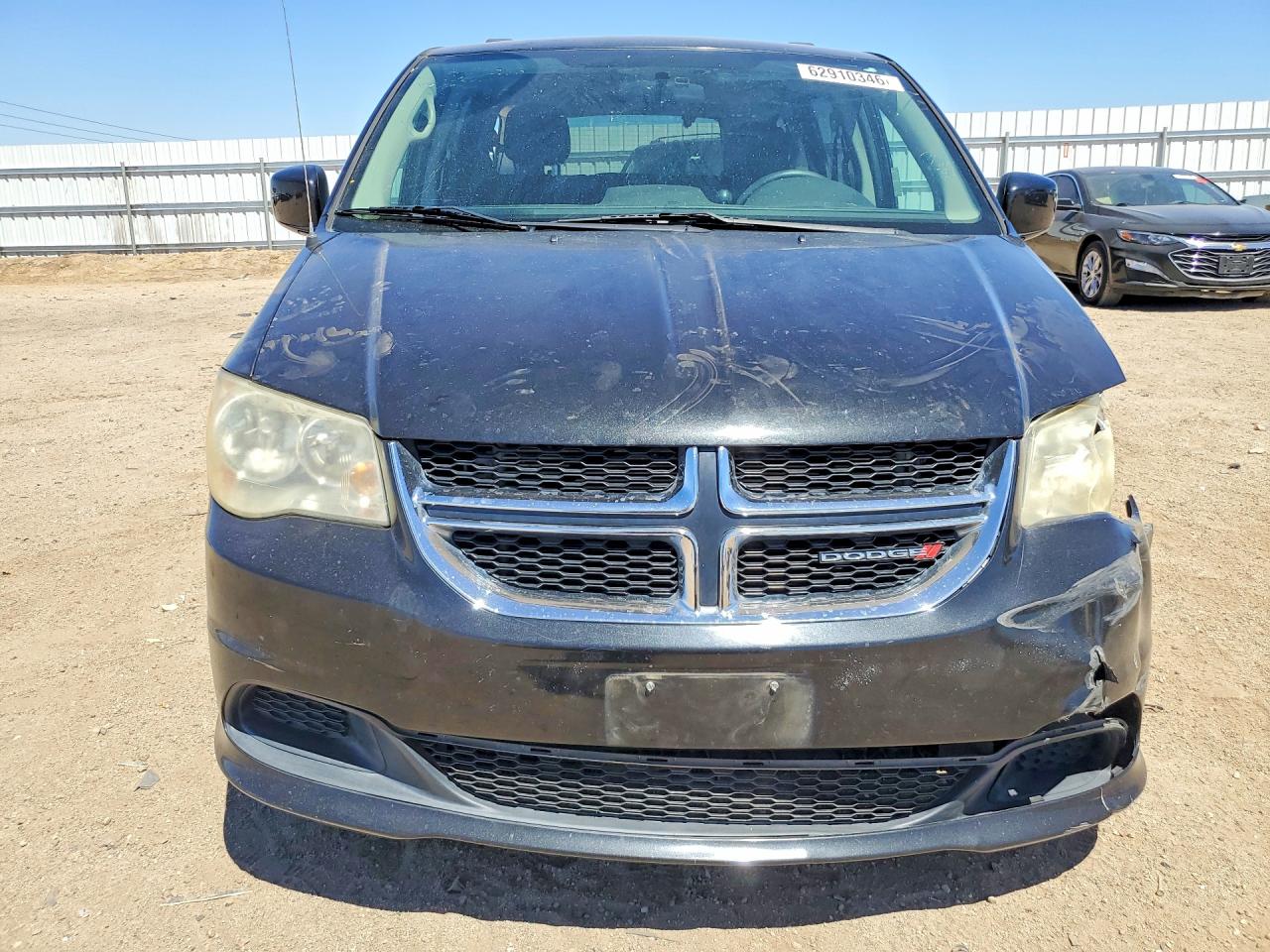 2014 Dodge Grand Caravan Sxt Black vin: 2C4RDGCG7ER122784