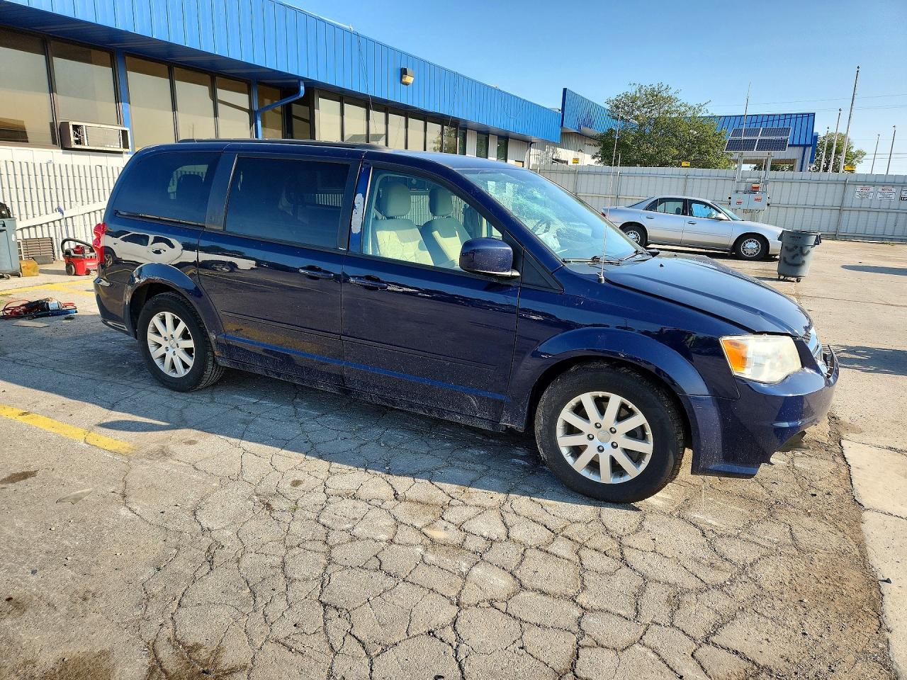 2014 Dodge Grand Caravan Sxt Синий vin: 2C4RDGCG7ER184038