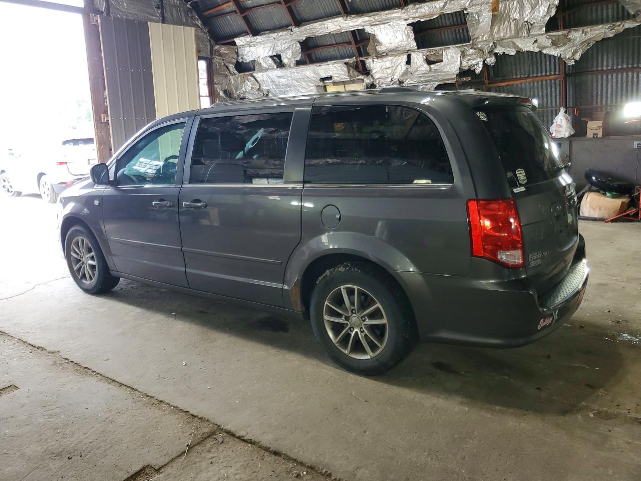 2014 Dodge Grand Caravan Sxt Gray vin: 2C4RDGCG7ER223372