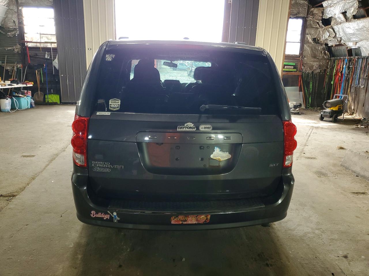 2014 Dodge Grand Caravan Sxt Gray vin: 2C4RDGCG7ER223372