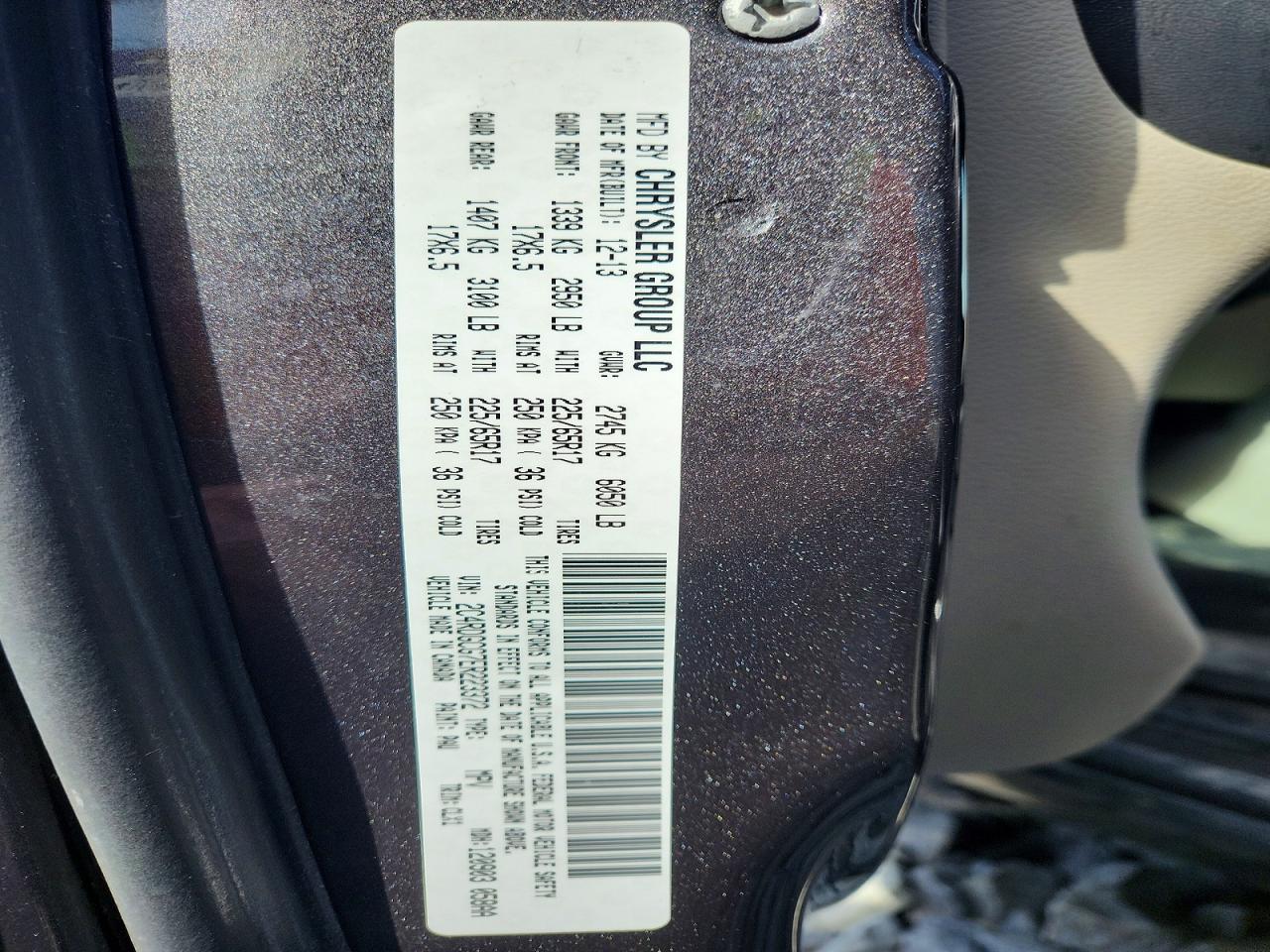 2014 Dodge Grand Caravan Sxt Gray vin: 2C4RDGCG7ER223372