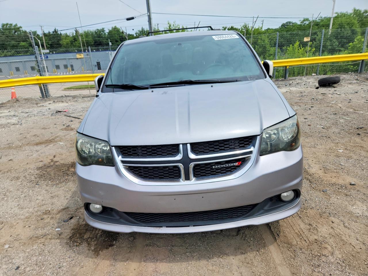 2014 Dodge Grand Caravan Sxt Gray vin: 2C4RDGCG7ER258087