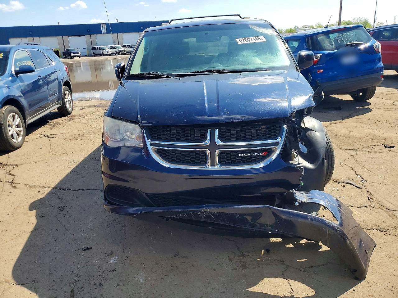2014 Dodge Grand Caravan Sxt Blue vin: 2C4RDGCG7ER275889