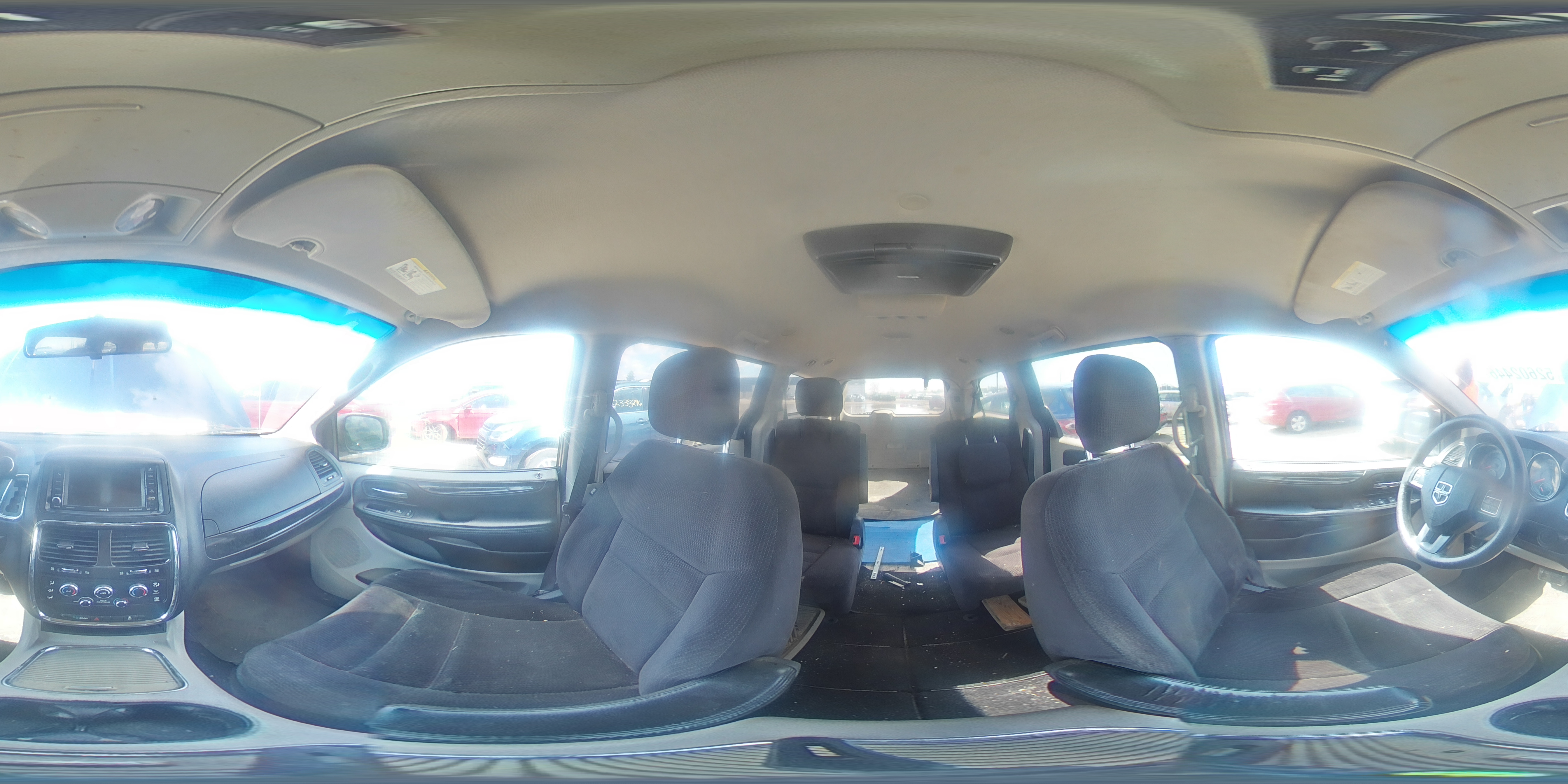 2014 Dodge Grand Caravan Sxt Blue vin: 2C4RDGCG7ER275889