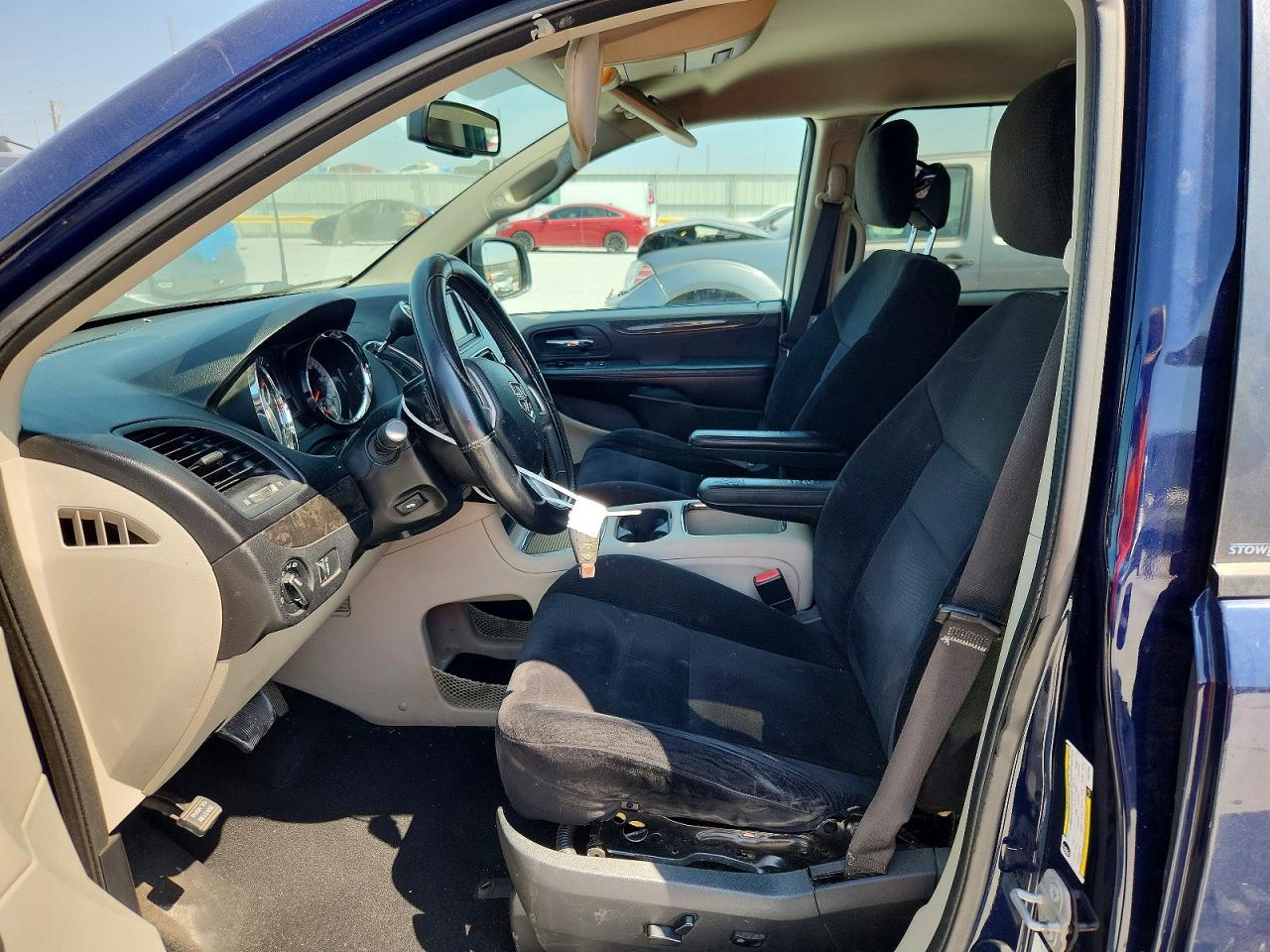 2014 Dodge Grand Caravan Sxt Blue vin: 2C4RDGCG7ER321866