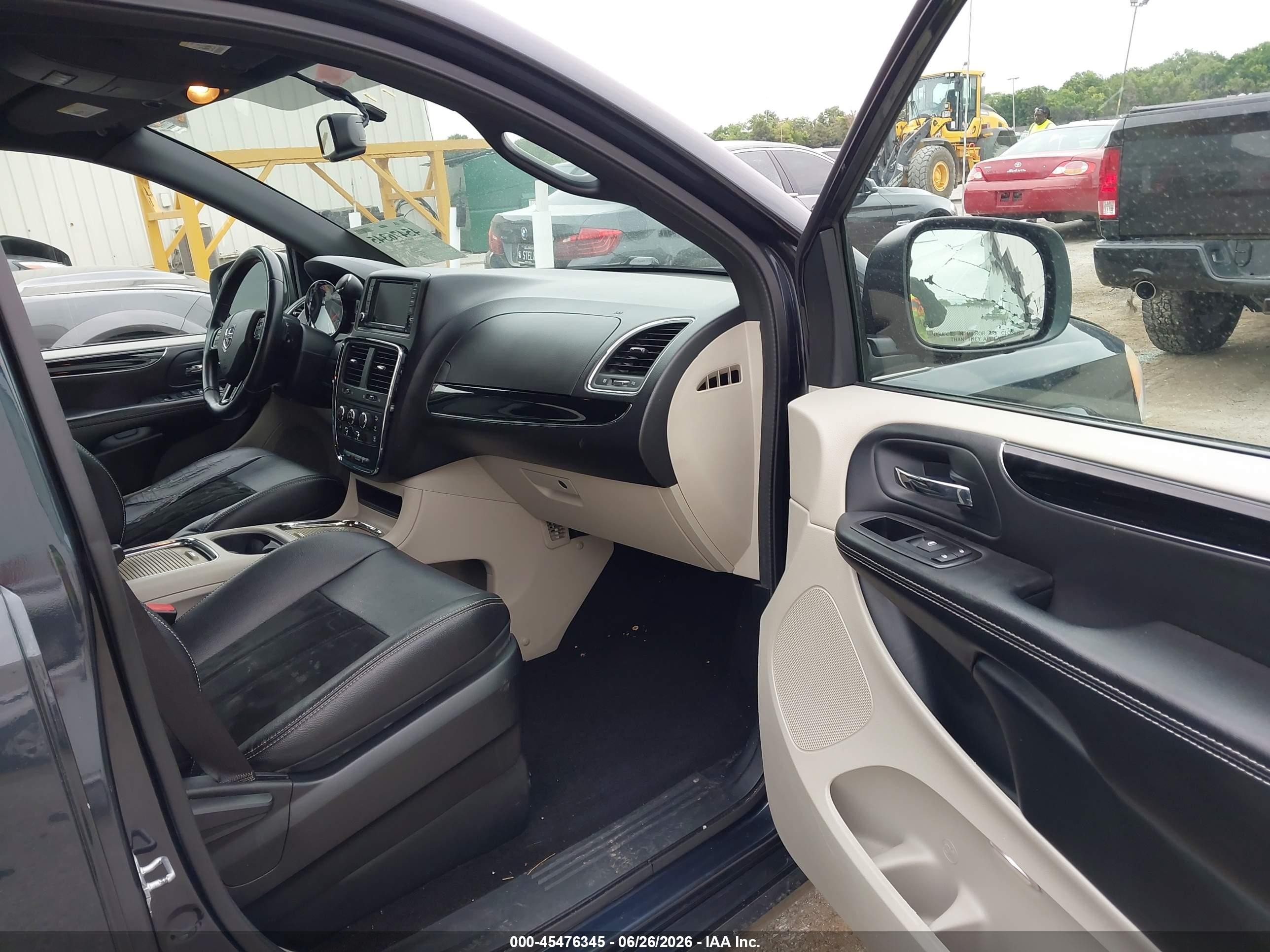 2014 Dodge Grand Caravan Sxt 30th Anniversary Light Blue vin: 2C4RDGCG7ER470892