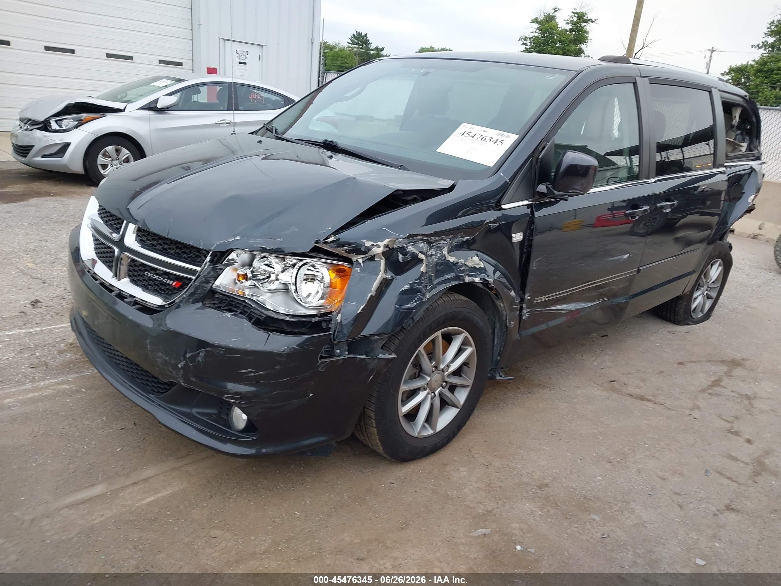 2014 Dodge Grand Caravan Sxt 30th Anniversary Light Blue vin: 2C4RDGCG7ER470892