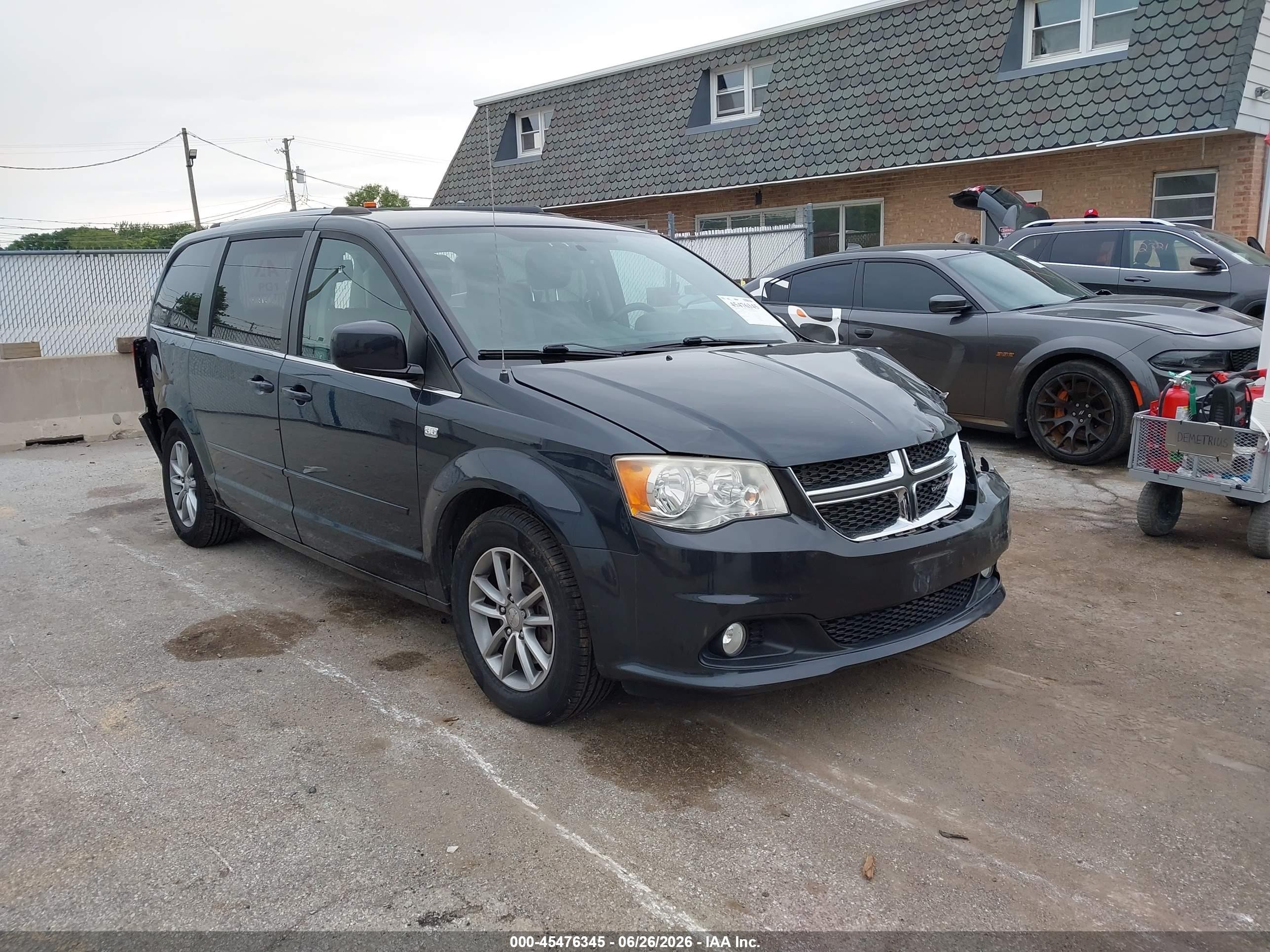 2014 Dodge Grand Caravan Sxt 30th Anniversary Light Blue vin: 2C4RDGCG7ER470892