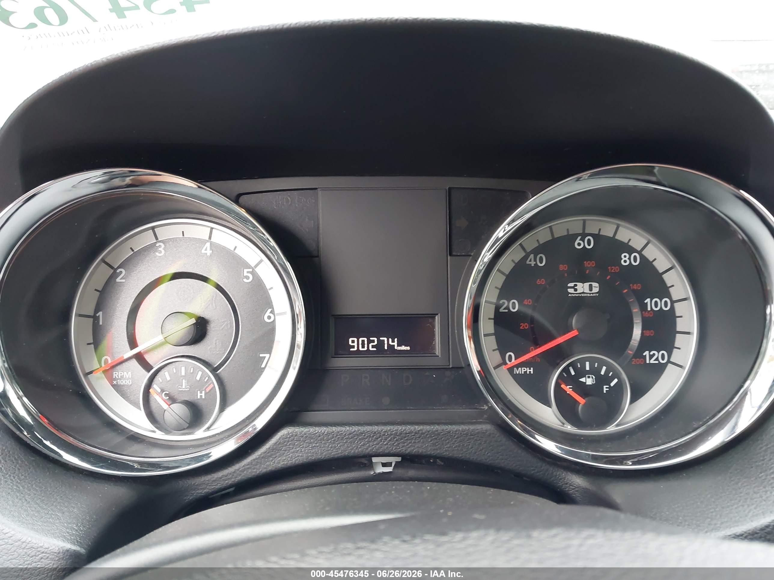 2014 Dodge Grand Caravan Sxt 30th Anniversary Light Blue vin: 2C4RDGCG7ER470892