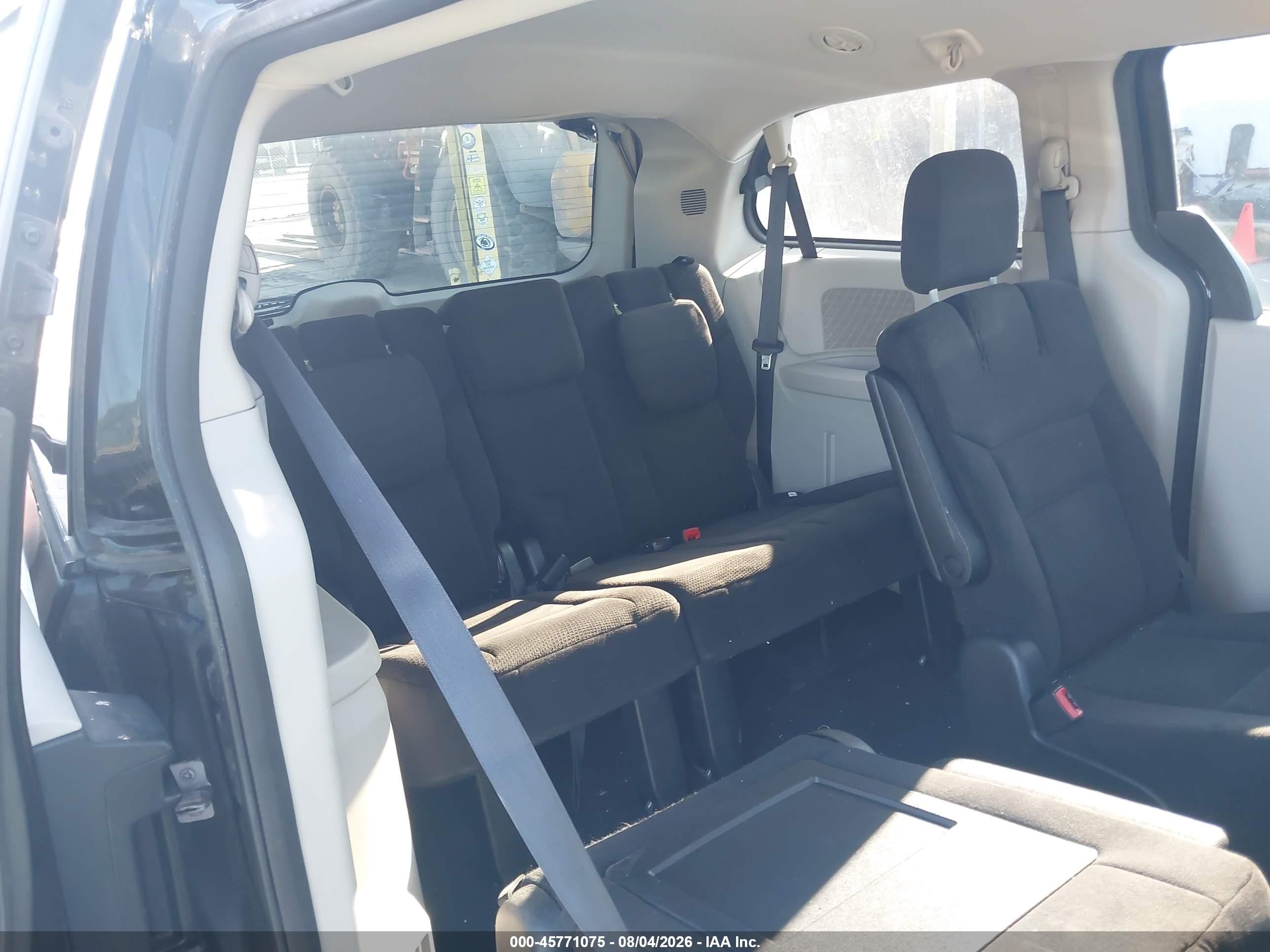 2014 Dodge Grand Caravan Sxt Black vin: 2C4RDGCG7ER476949