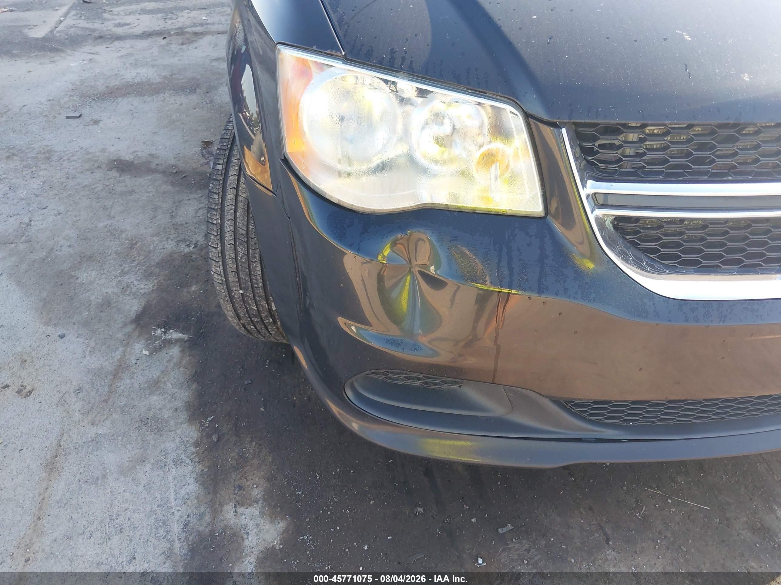 2014 Dodge Grand Caravan Sxt Black vin: 2C4RDGCG7ER476949