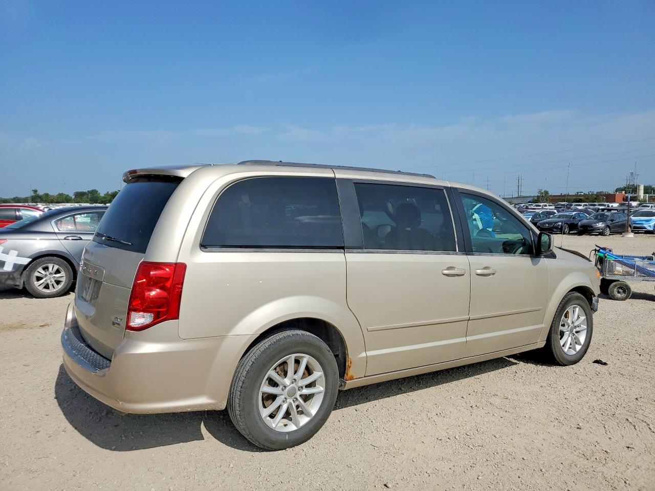 2014 Dodge Grand Caravan Sxt Gold vin: 2C4RDGCG7ER477762