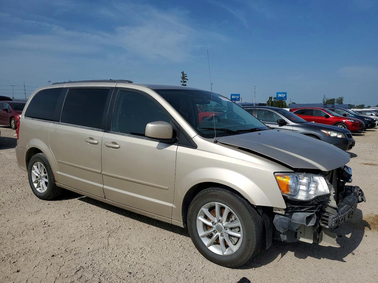2014 Dodge Grand Caravan Sxt Gold vin: 2C4RDGCG7ER477762