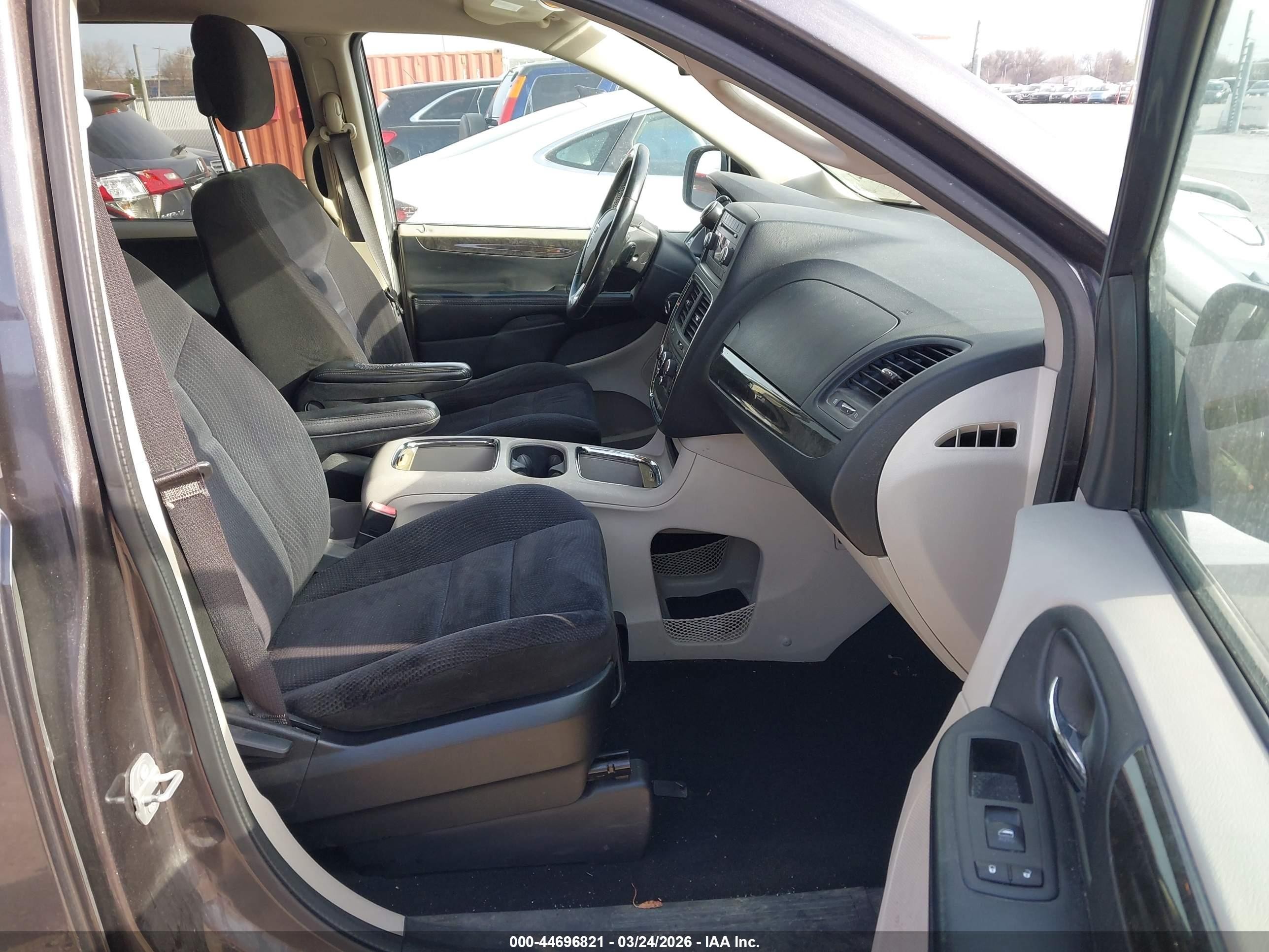 2015 Dodge Grand Caravan Sxt Gray vin: 2C4RDGCG7FR533037