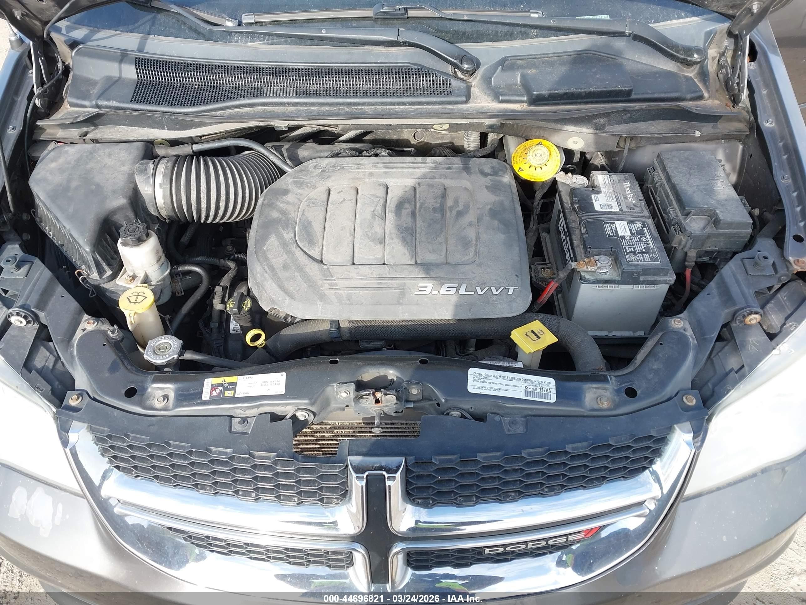 2015 Dodge Grand Caravan Sxt Gray vin: 2C4RDGCG7FR533037