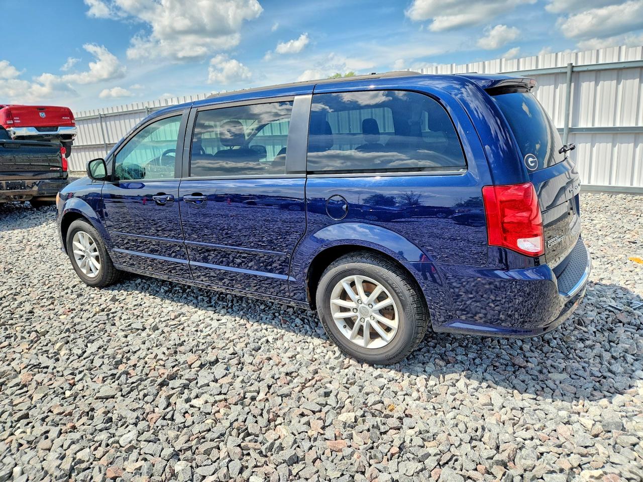 2015 Dodge Grand Caravan Sxt Blue vin: 2C4RDGCG7FR576535