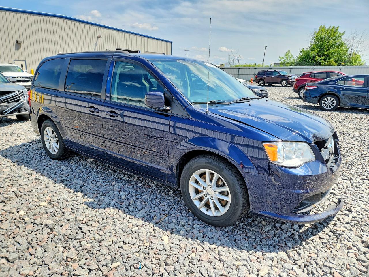 2015 Dodge Grand Caravan Sxt Blue vin: 2C4RDGCG7FR576535