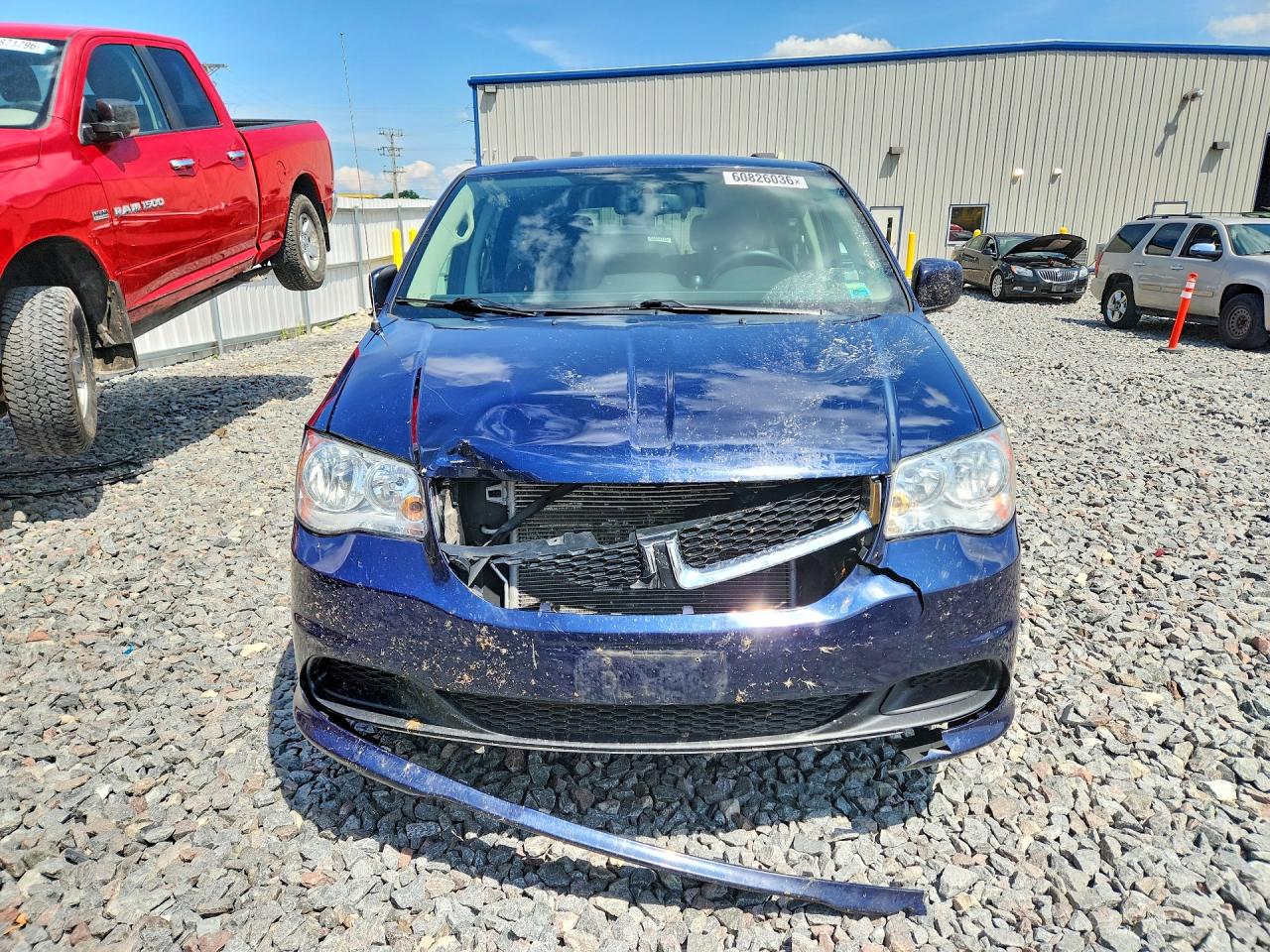 2015 Dodge Grand Caravan Sxt Blue vin: 2C4RDGCG7FR576535