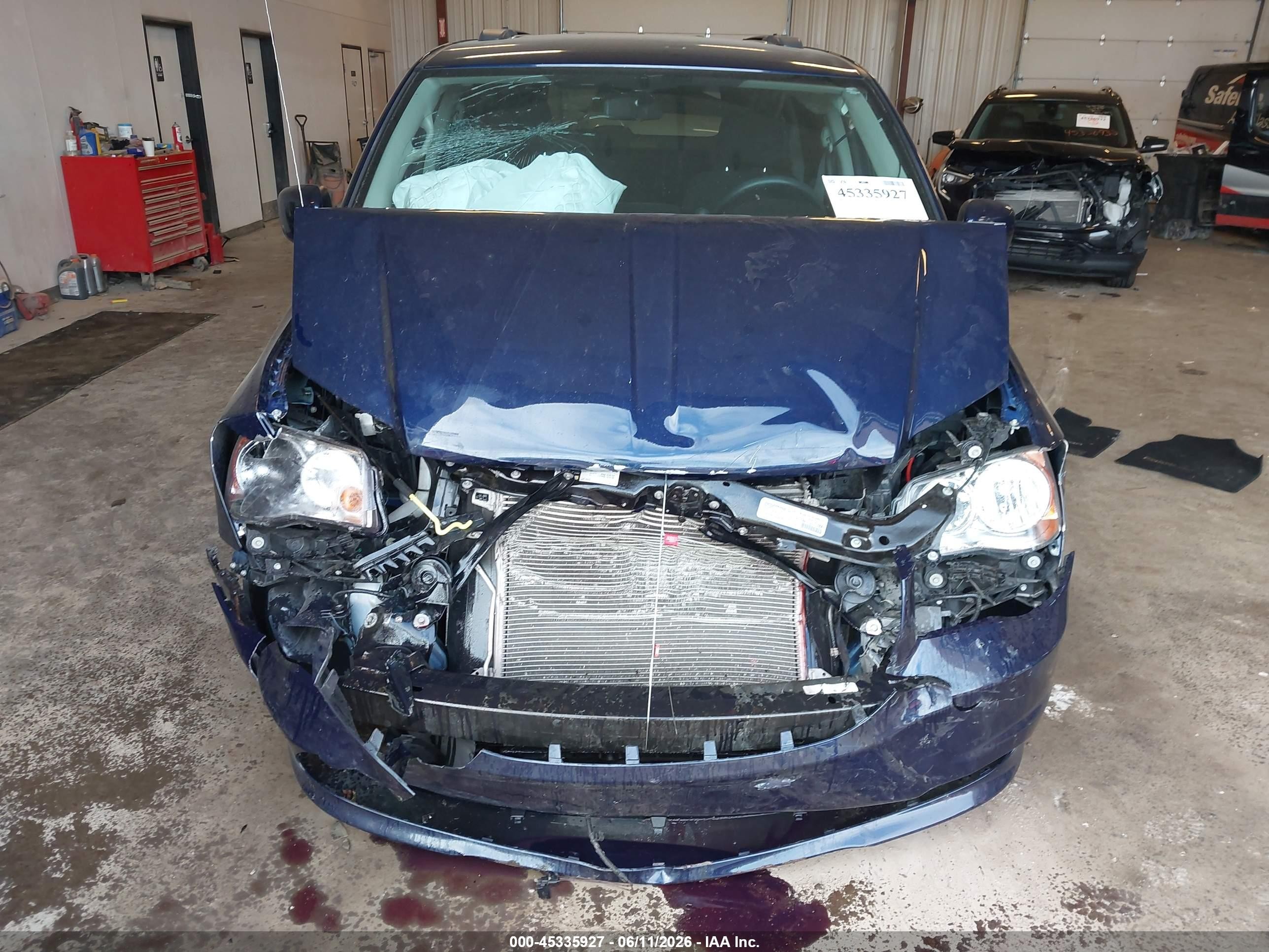 2015 Dodge Grand Caravan Sxt Navy vin: 2C4RDGCG7FR611509