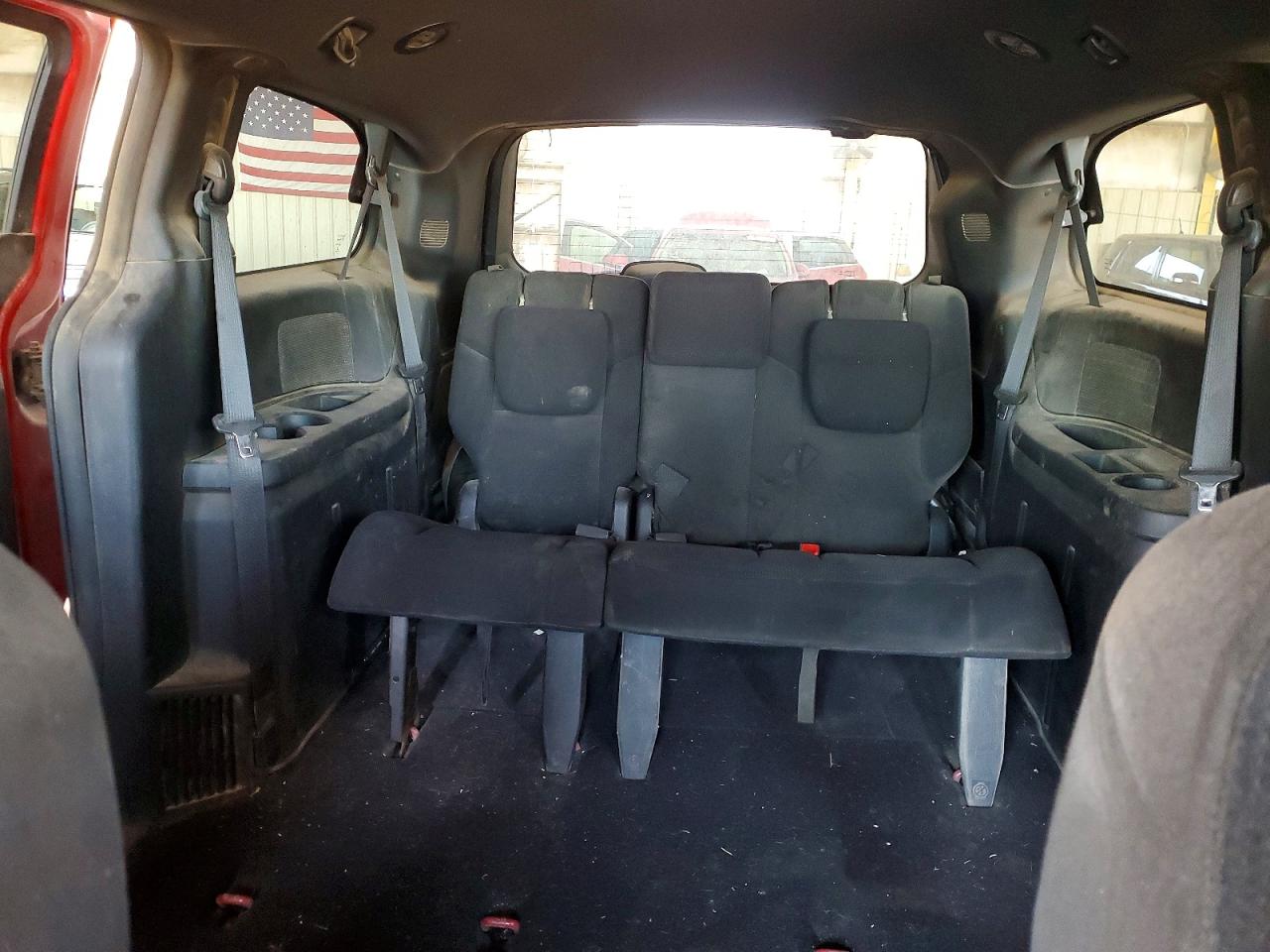 2015 Dodge Grand Caravan Sxt Red vin: 2C4RDGCG7FR623983