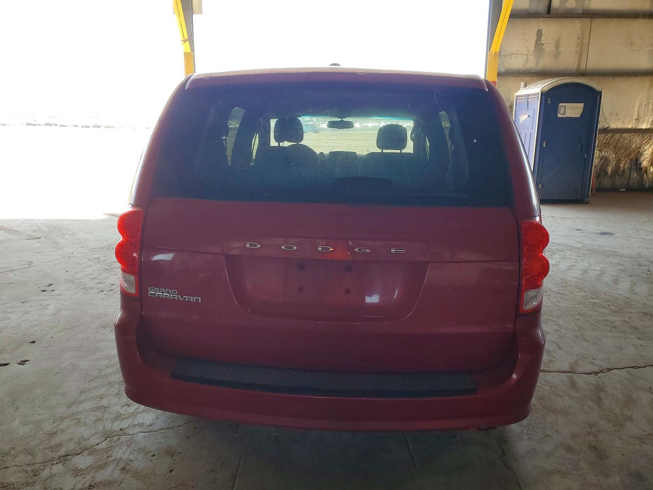 2015 Dodge Grand Caravan Sxt Red vin: 2C4RDGCG7FR623983