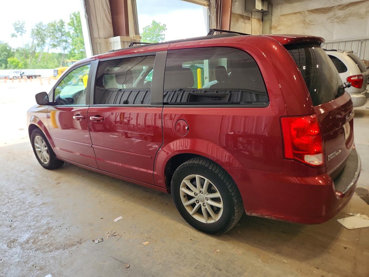2015 Dodge Grand Caravan Sxt Бордовый vin: 2C4RDGCG7FR631369