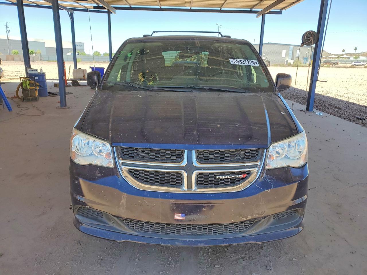 2015 Dodge Grand Caravan Sxt Blue vin: 2C4RDGCG7FR649032