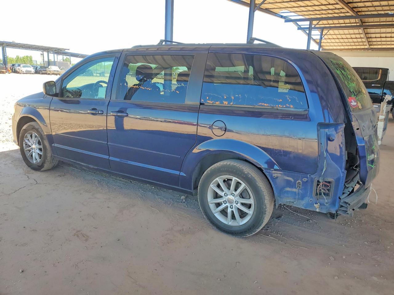 2015 Dodge Grand Caravan Sxt Blue vin: 2C4RDGCG7FR649032