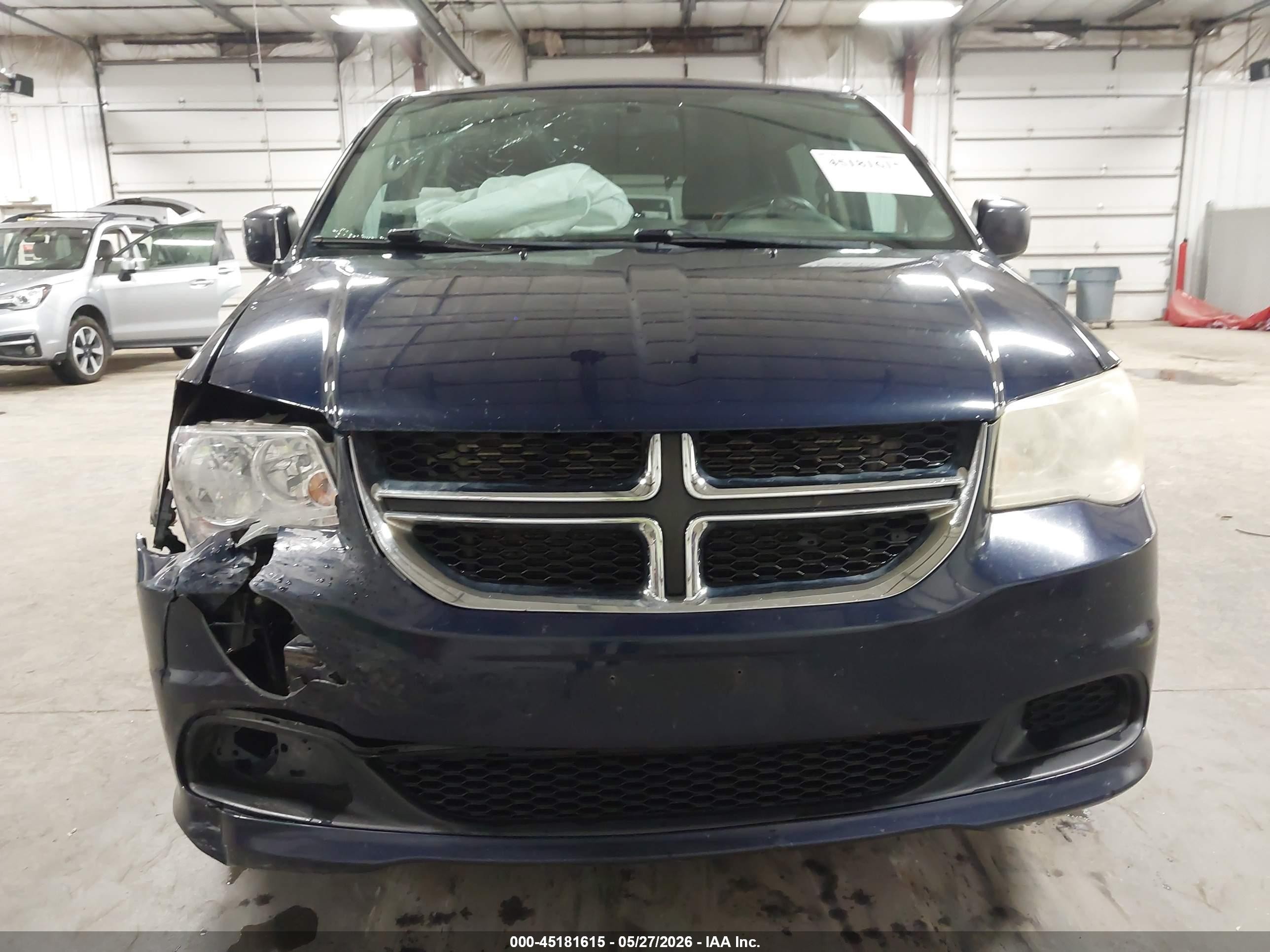 2015 Dodge Grand Caravan Sxt Blue vin: 2C4RDGCG7FR652576