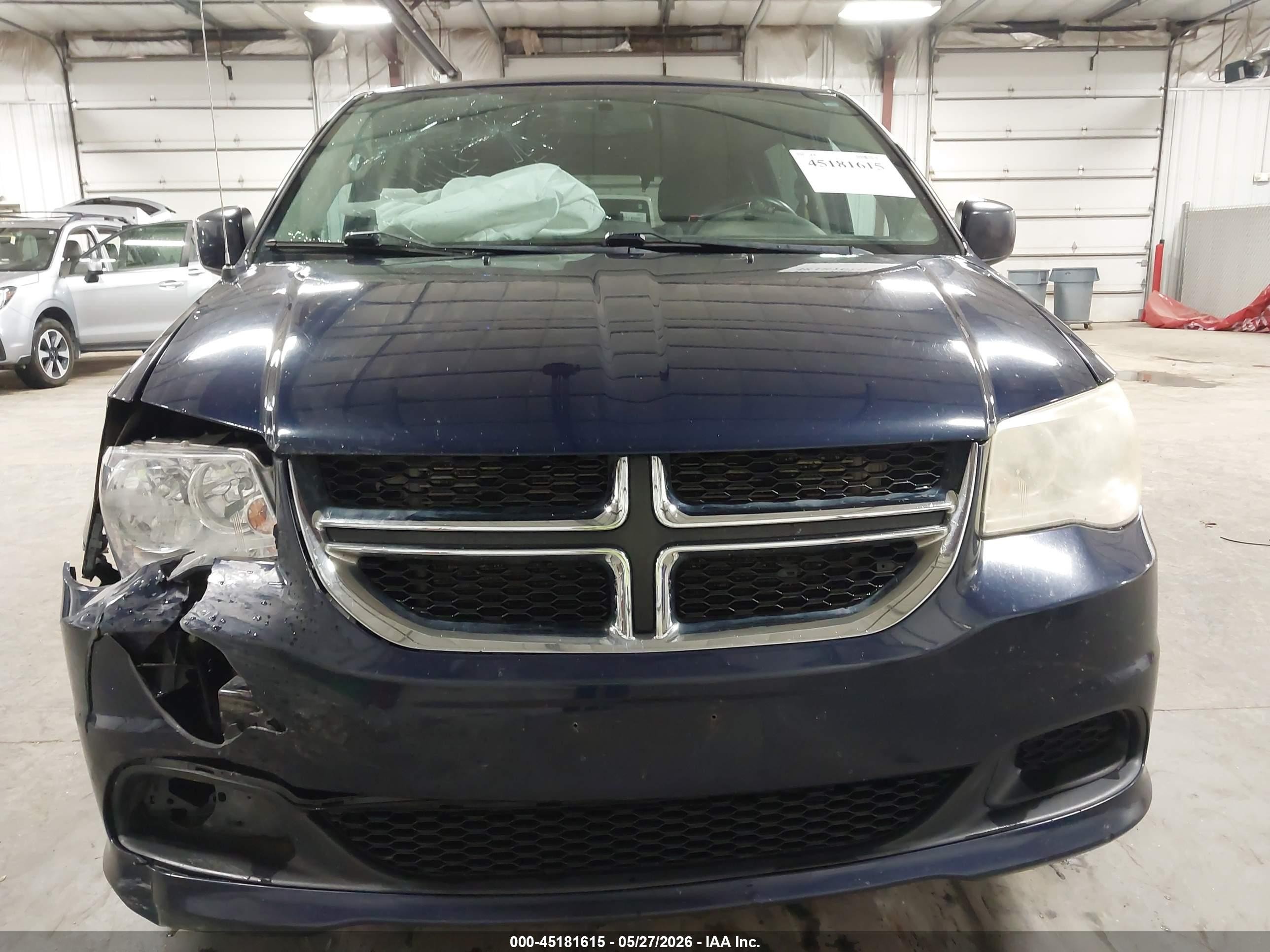2015 Dodge Grand Caravan Sxt Blue vin: 2C4RDGCG7FR652576